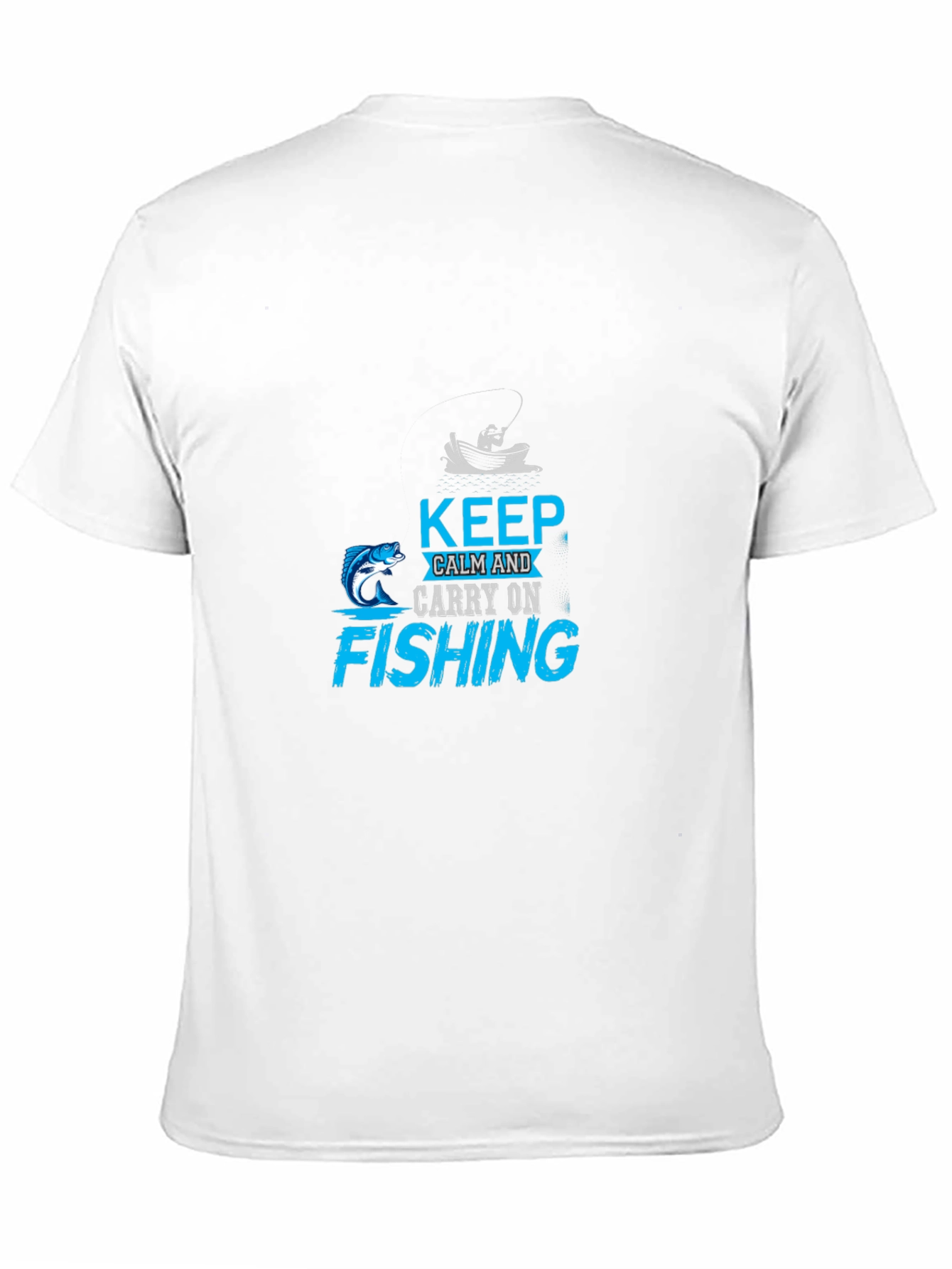 Keep Calm Fishing T-Shirt - Angler Gift