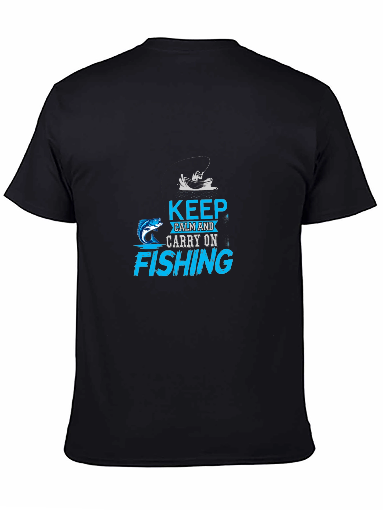Keep Calm Fishing T-Shirt - Angler Gift