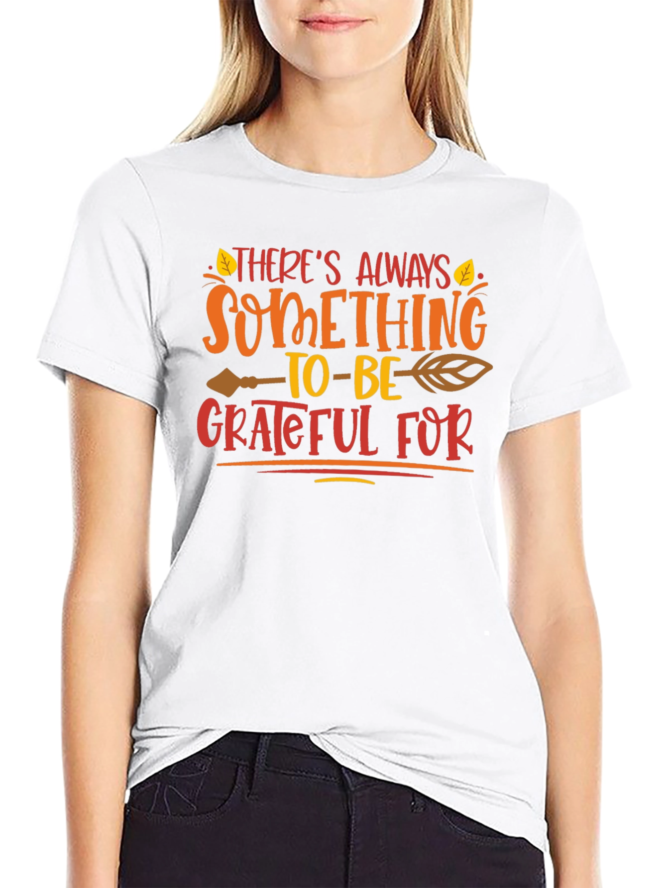 Grateful T-Shirt - Fall Harvest Thanksgiving Design