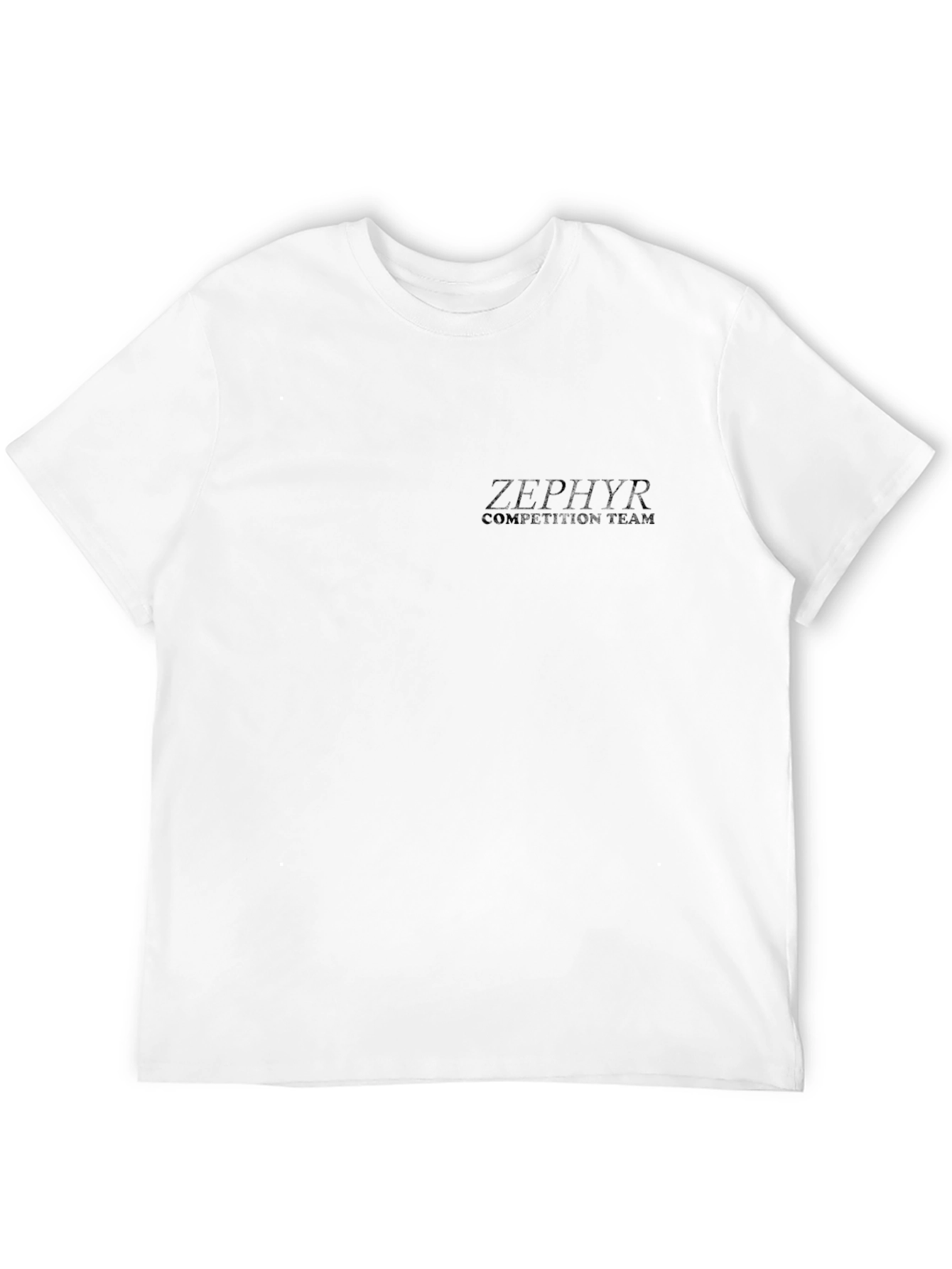 Mens Zephyr Competition Team Black T-Shirt