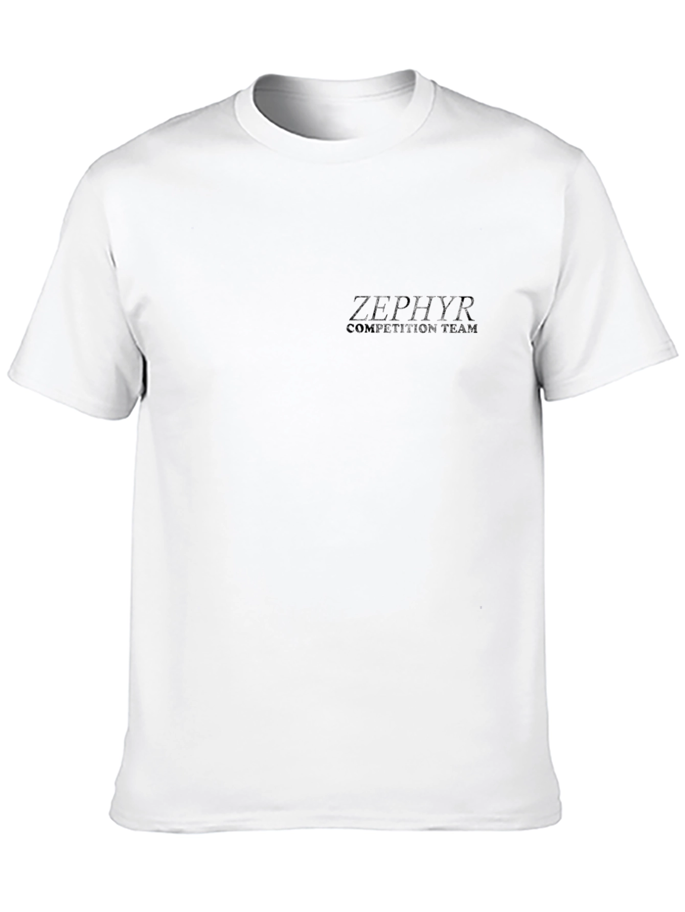 Mens Zephyr Competition Team Black T-Shirt