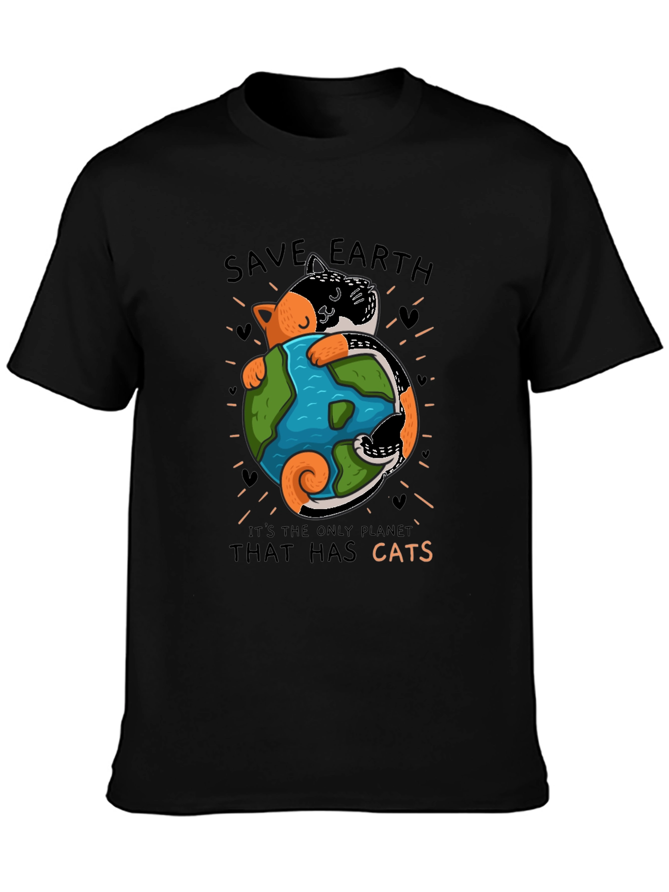 Save Earth Cats T-Shirt