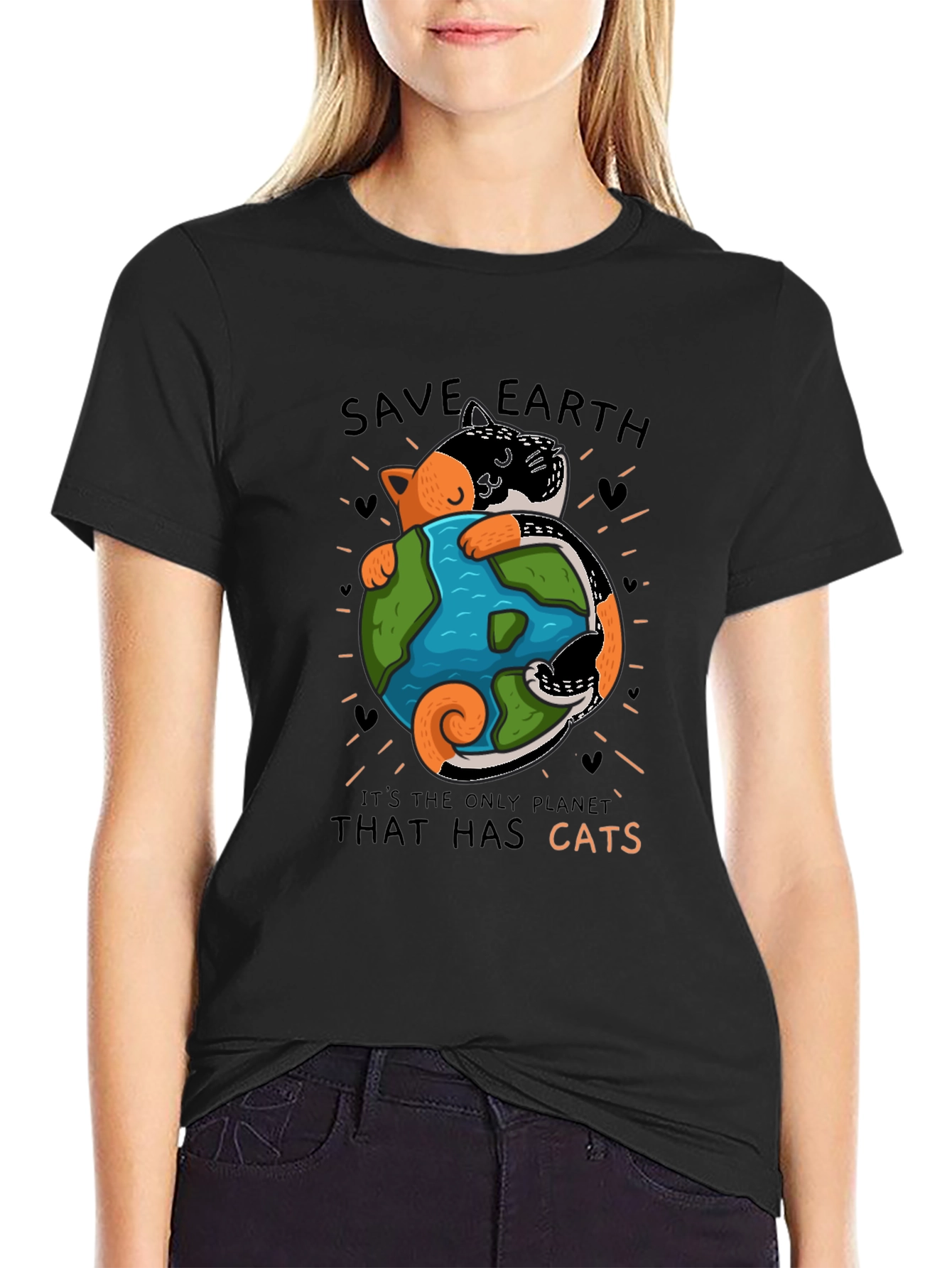 Save Earth Cats T-Shirt
