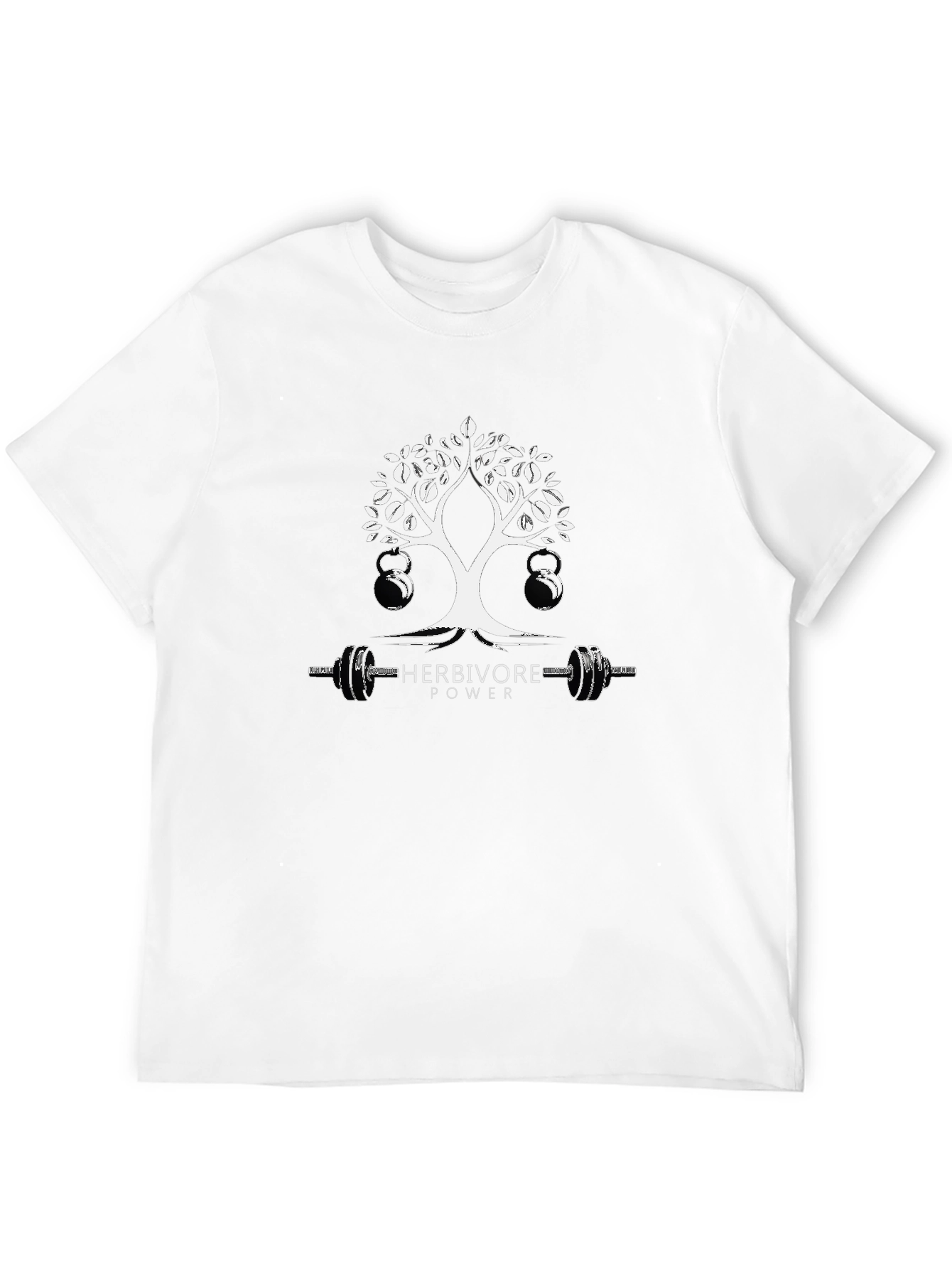 Herbivore Power Graphic T-Shirt - Vegan Fitness Tee