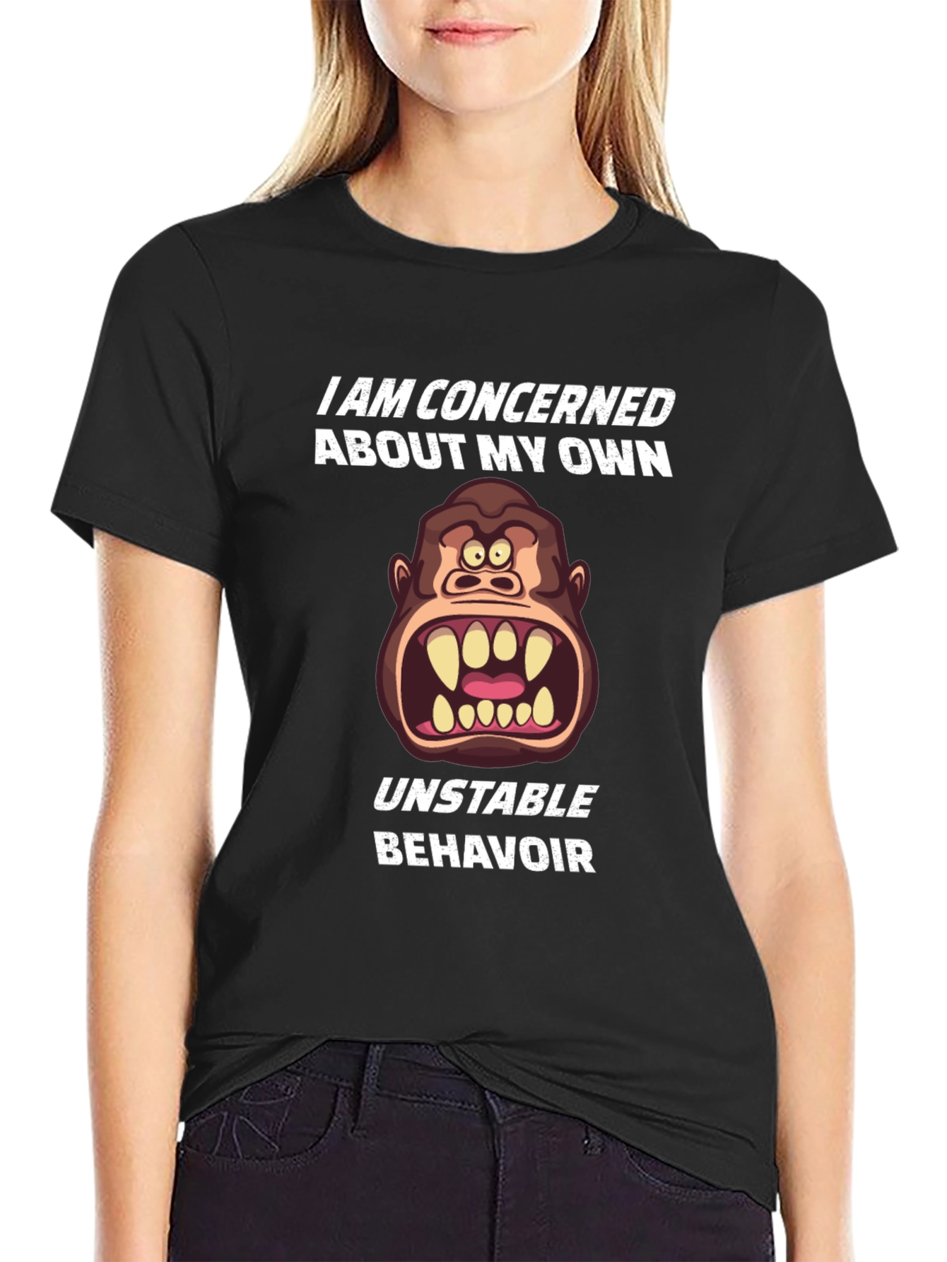 Concerned Gorilla T-Shirt