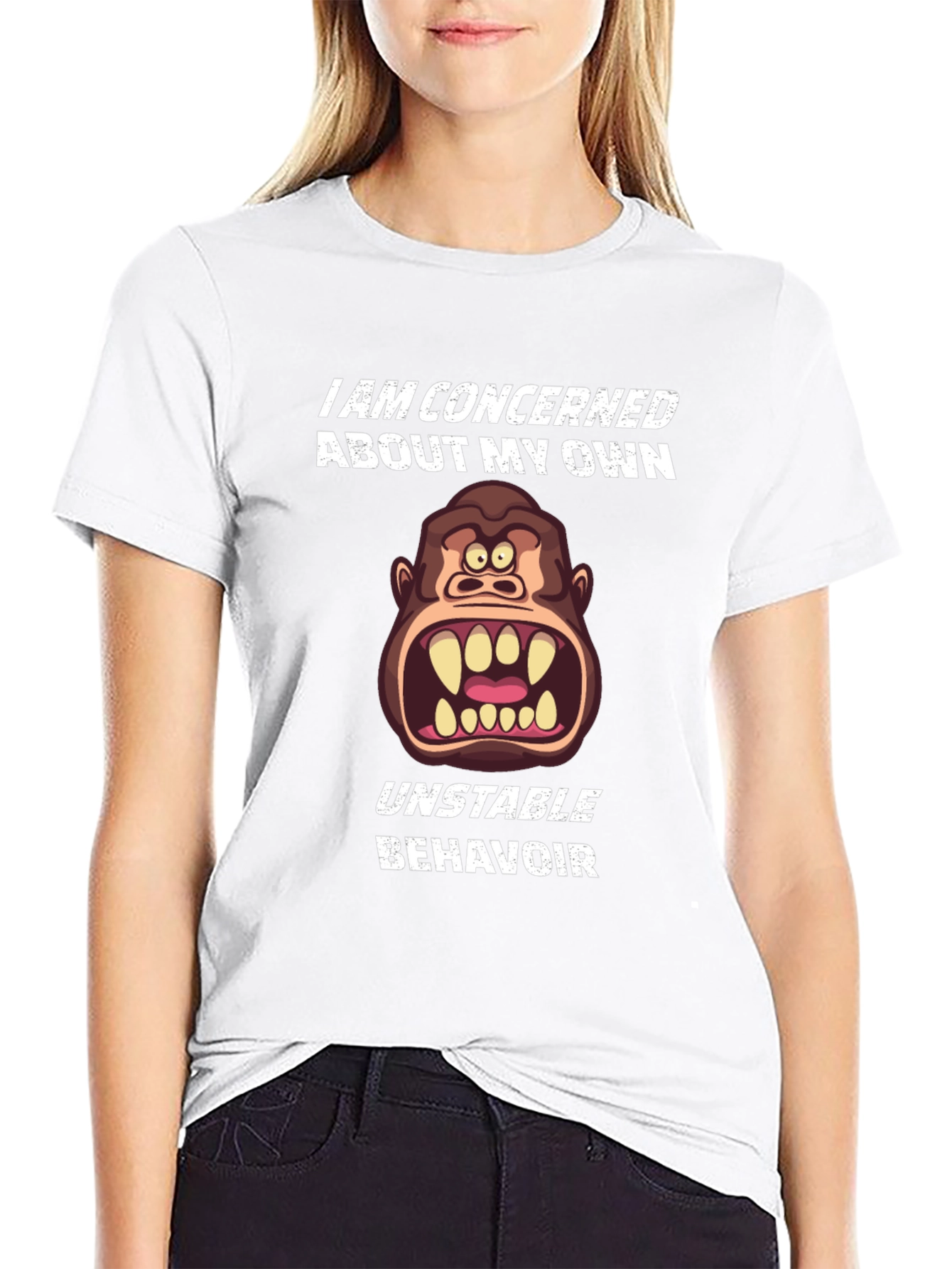 Concerned Gorilla T-Shirt