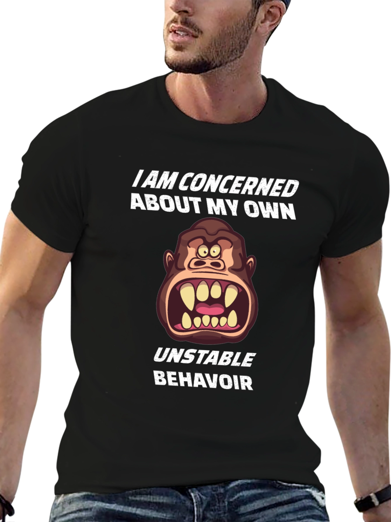 Concerned Gorilla T-Shirt