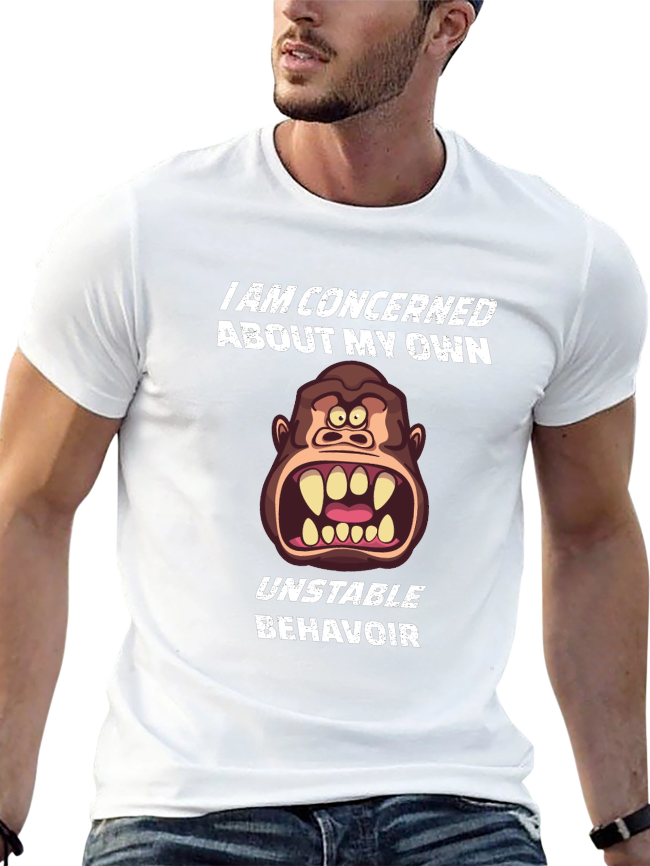 Concerned Gorilla T-Shirt