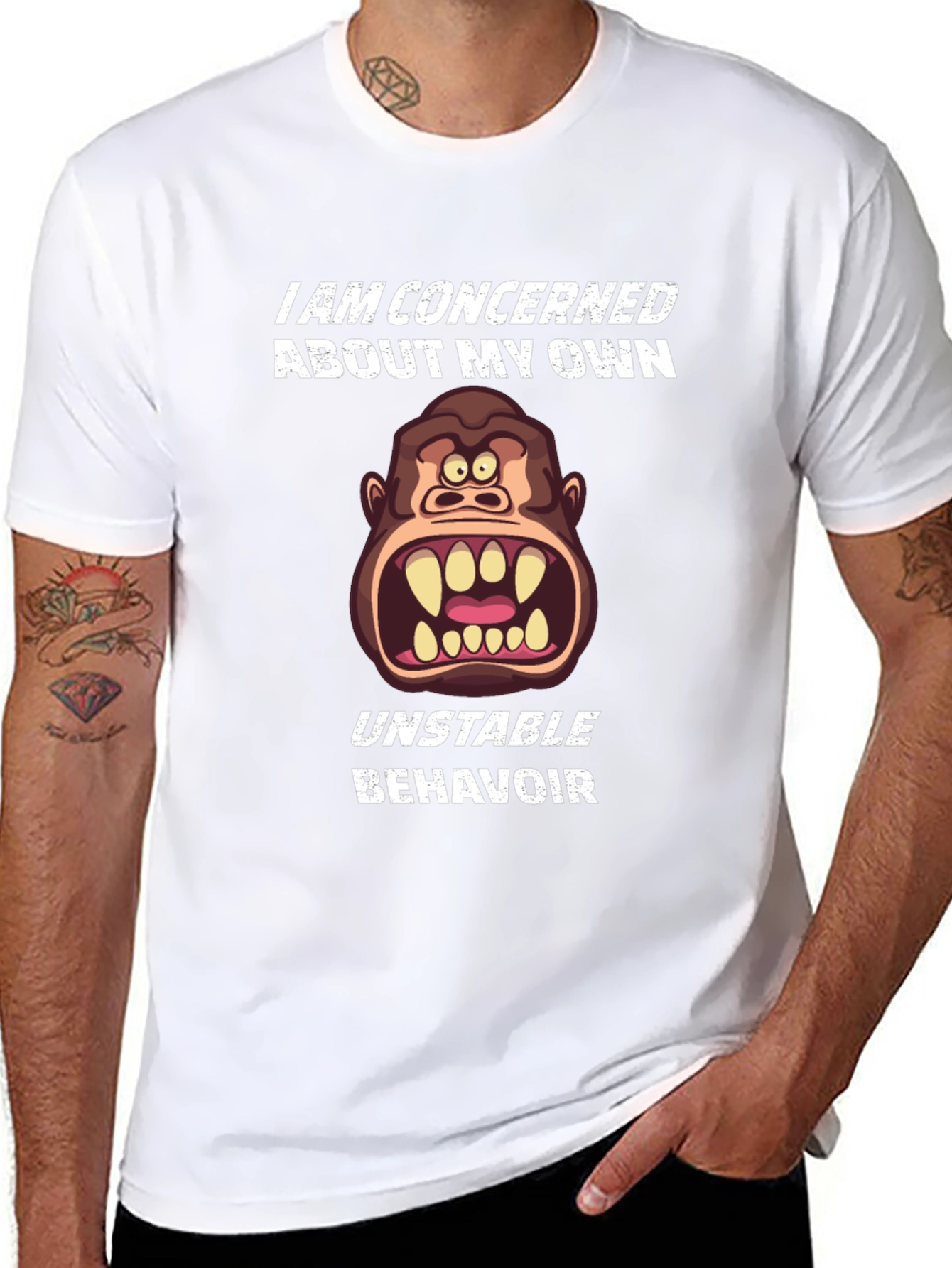 Concerned Gorilla T-Shirt