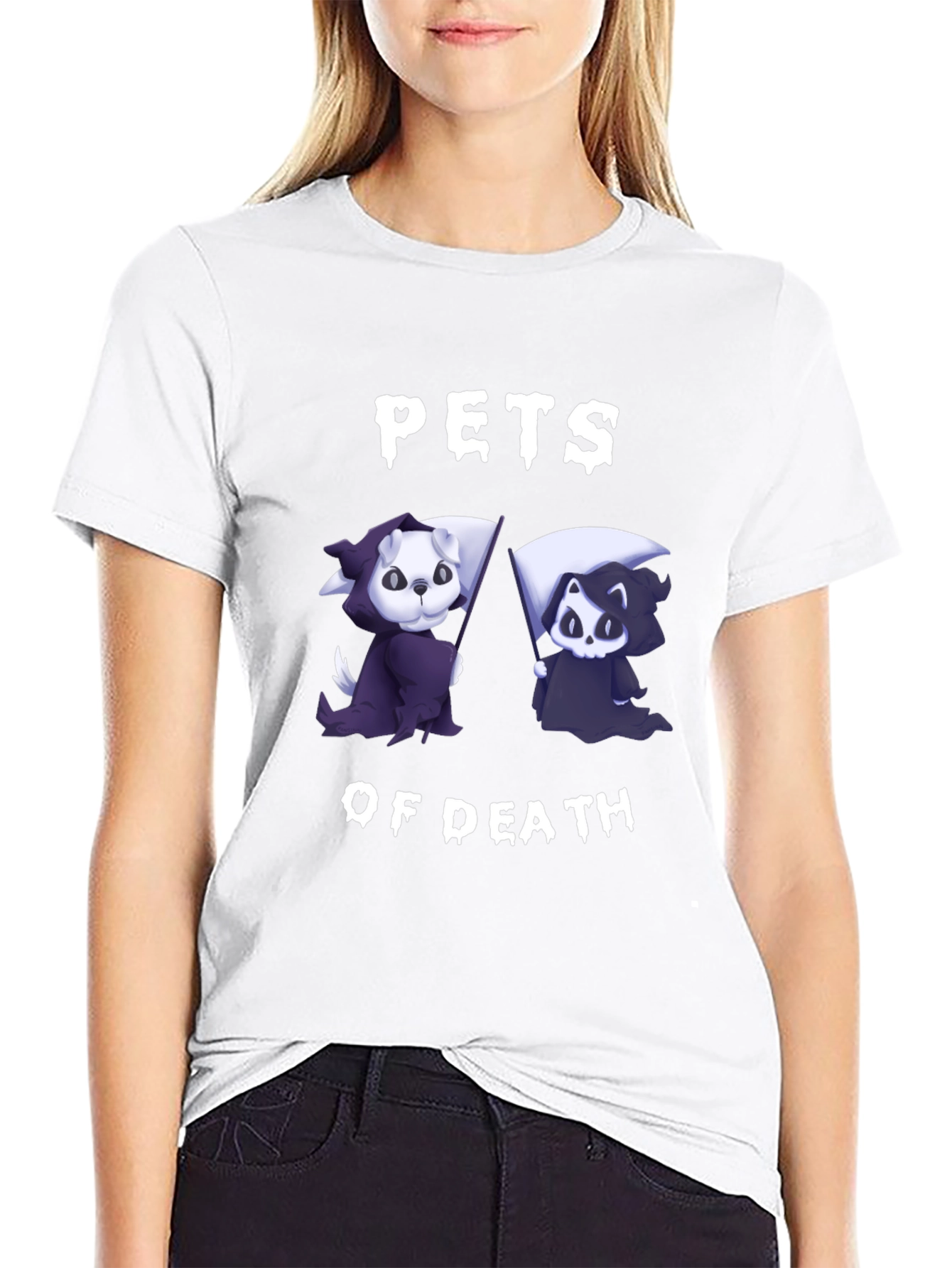 Pets of Death Black Graphic T-Shirt