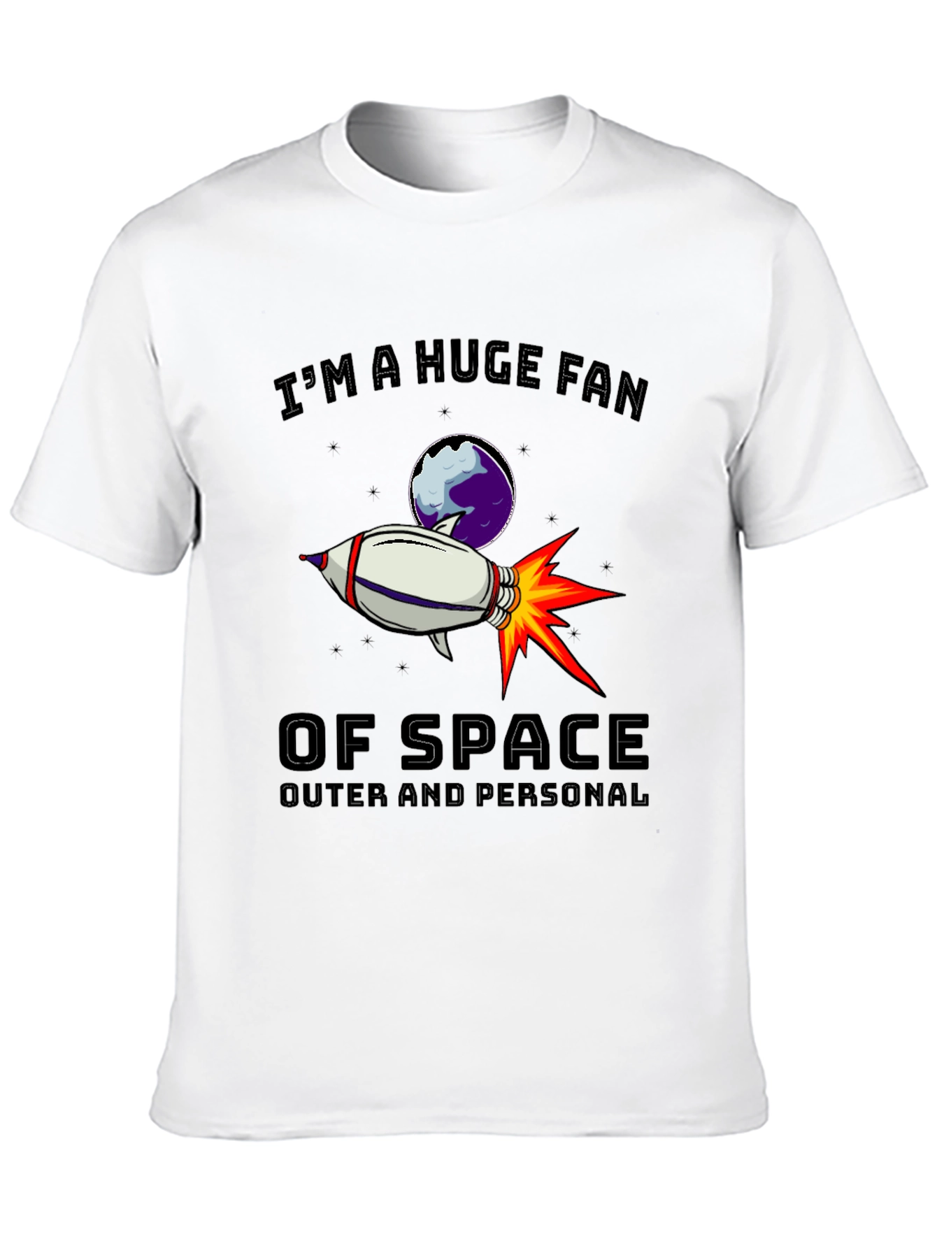 Im a Huge Fan of Space Graphic Tee