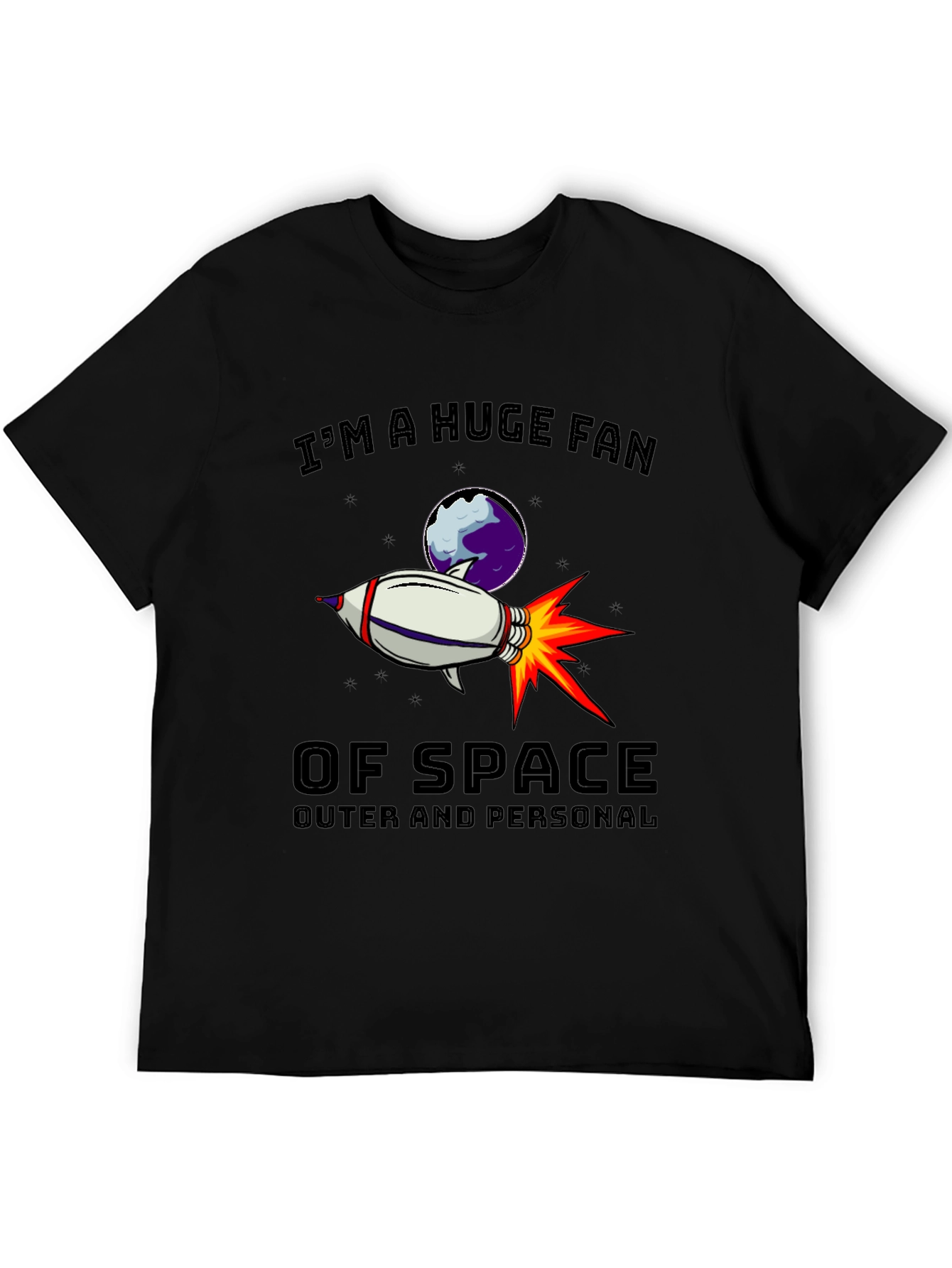 Im a Huge Fan of Space Graphic Tee