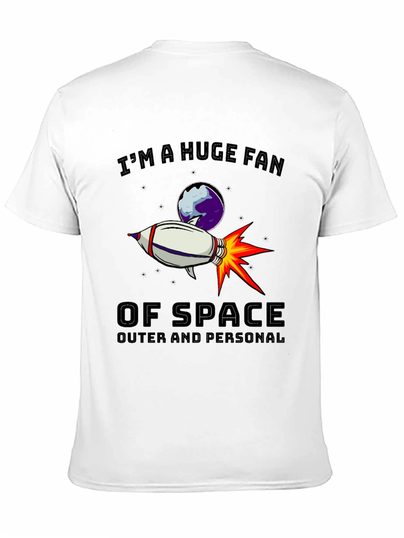 Im a Huge Fan of Space Graphic Tee