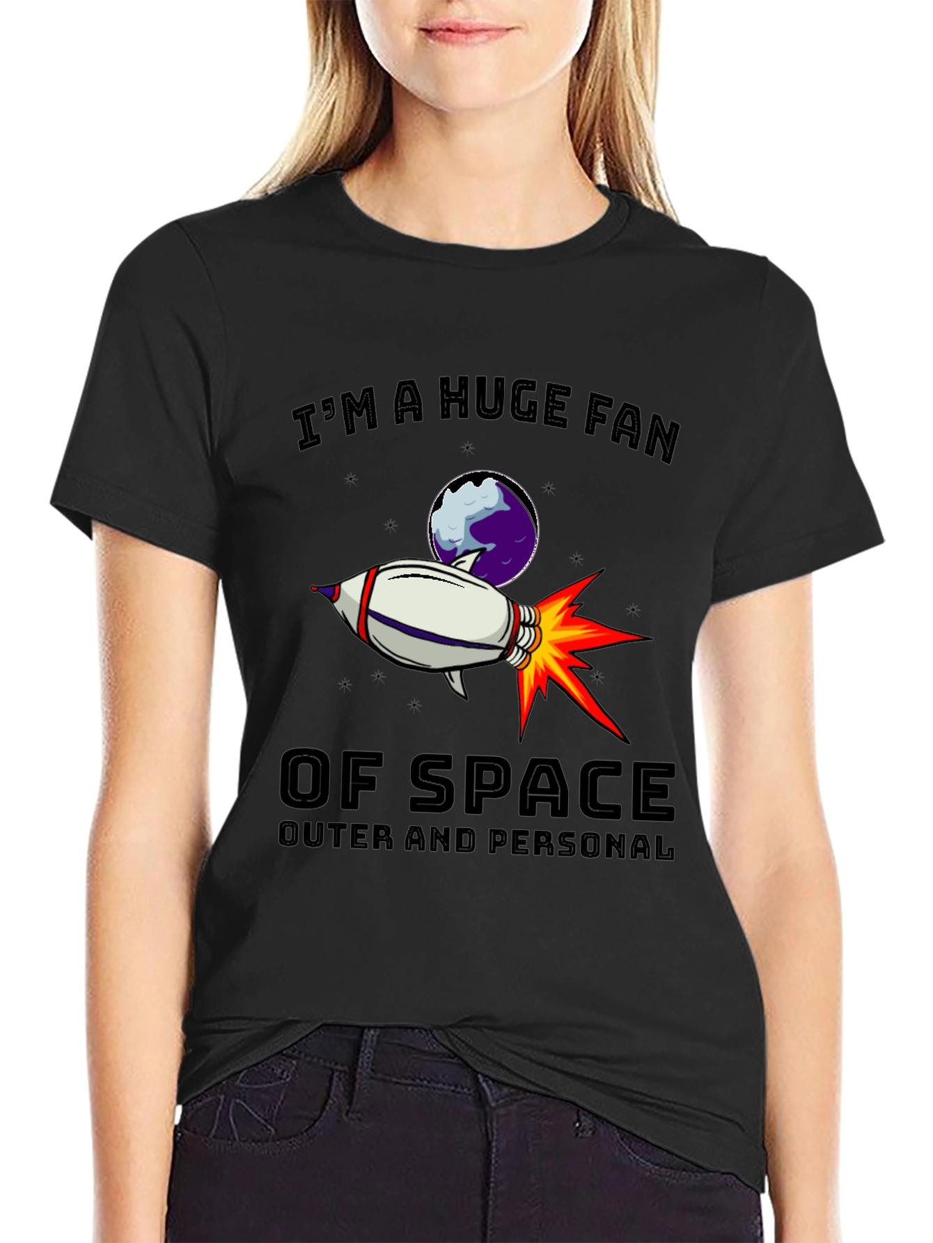 Im a Huge Fan of Space Graphic Tee