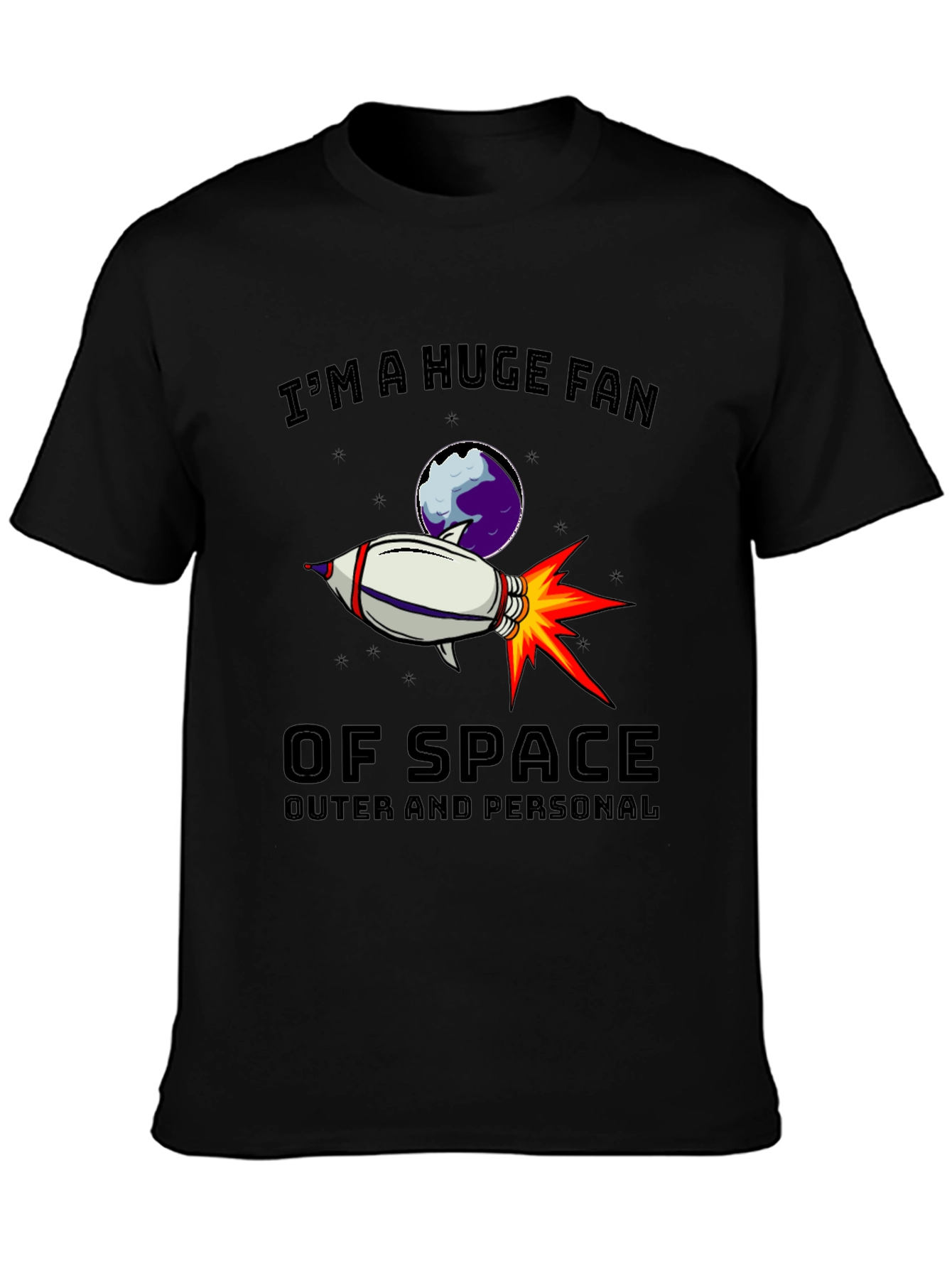Im a Huge Fan of Space Graphic Tee