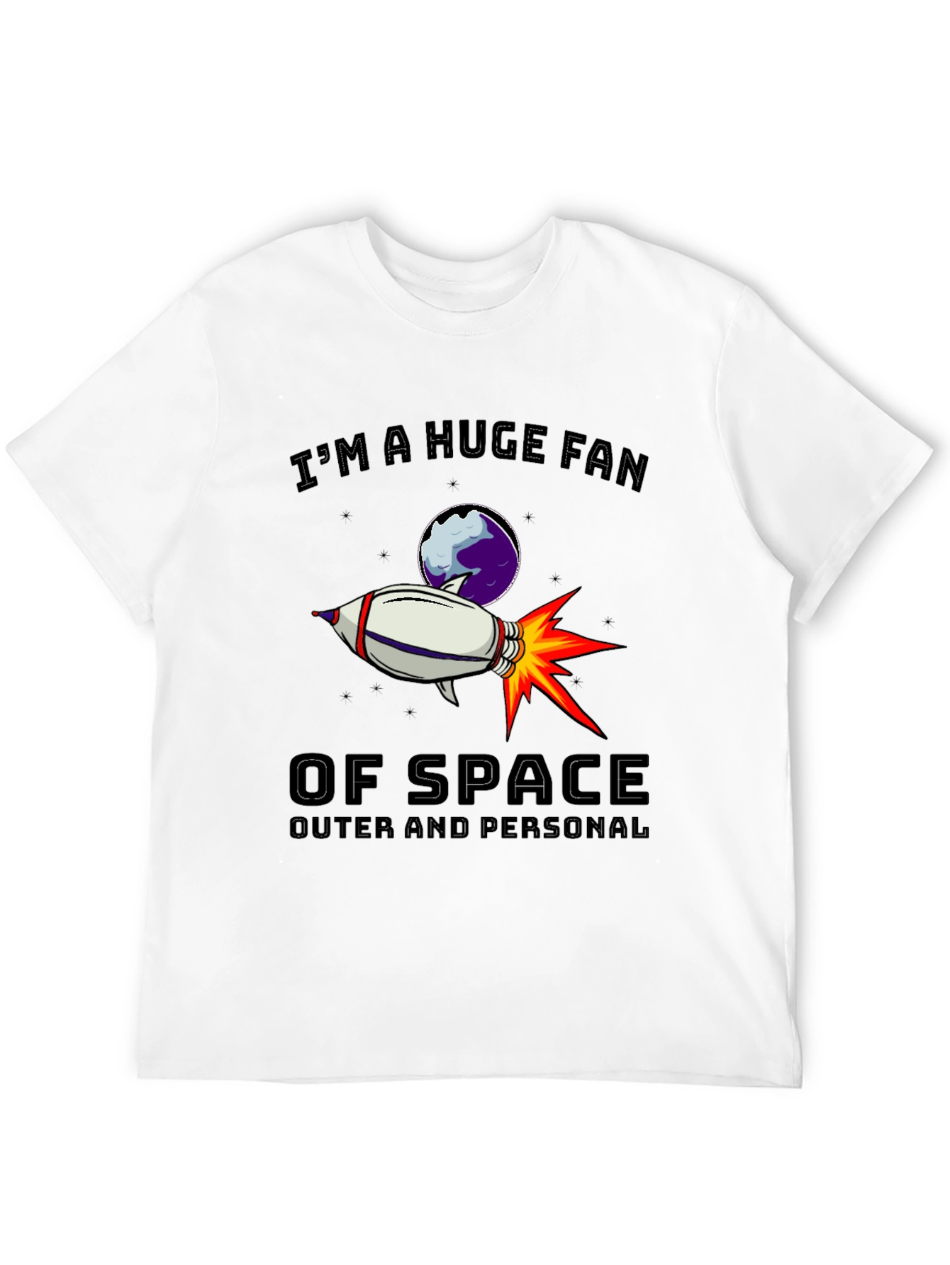 Im a Huge Fan of Space Graphic Tee
