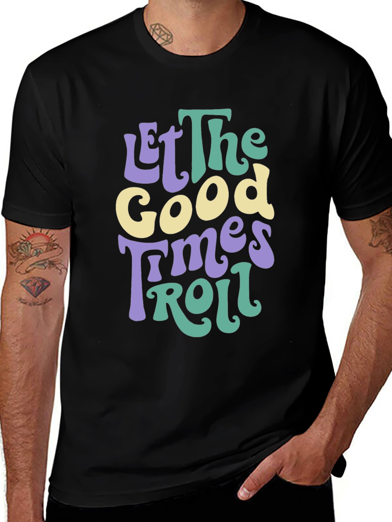 Retro Let the Good Times Roll Graphic Tee