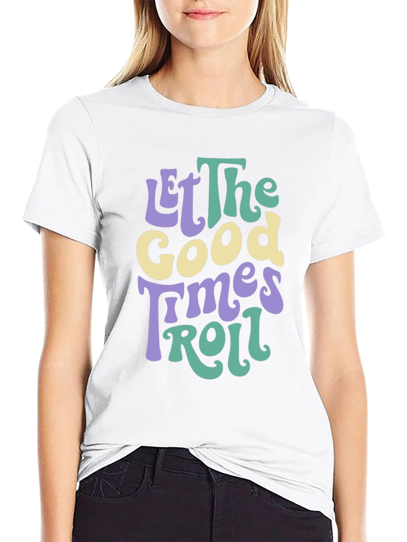 Retro Let the Good Times Roll Graphic Tee