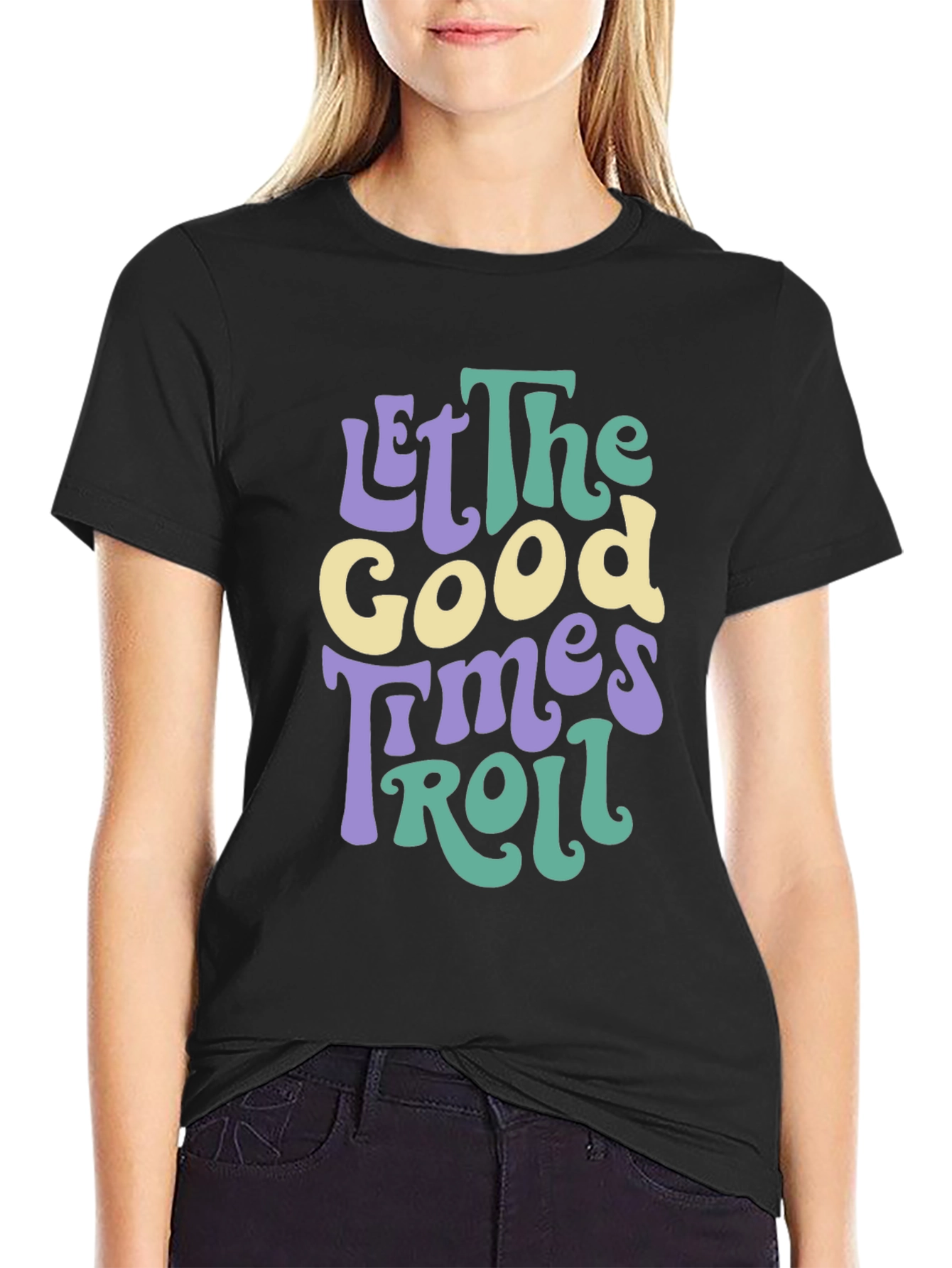 Retro Let the Good Times Roll Graphic Tee
