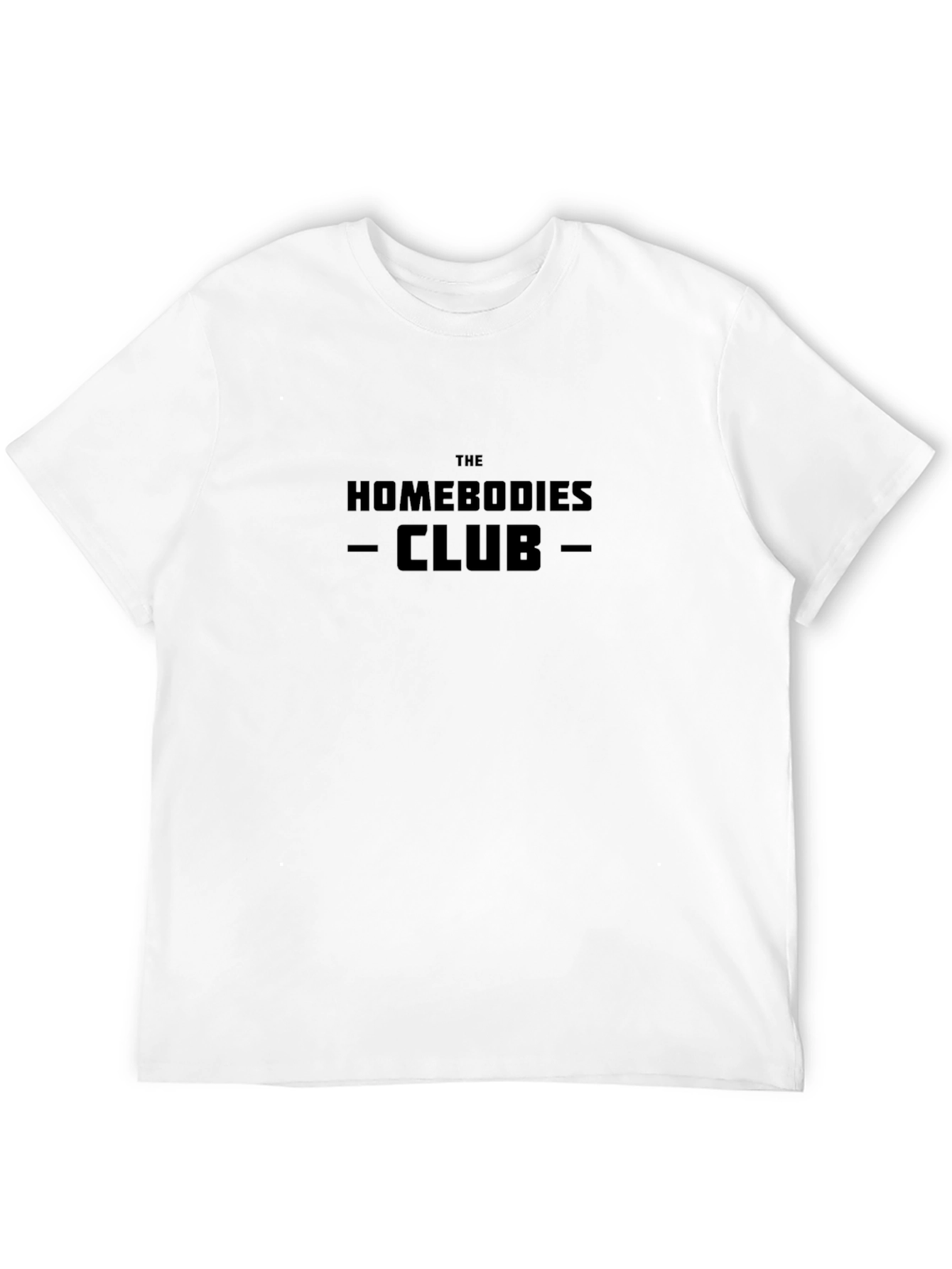 The Homebodies Club Graphic Tee - Black