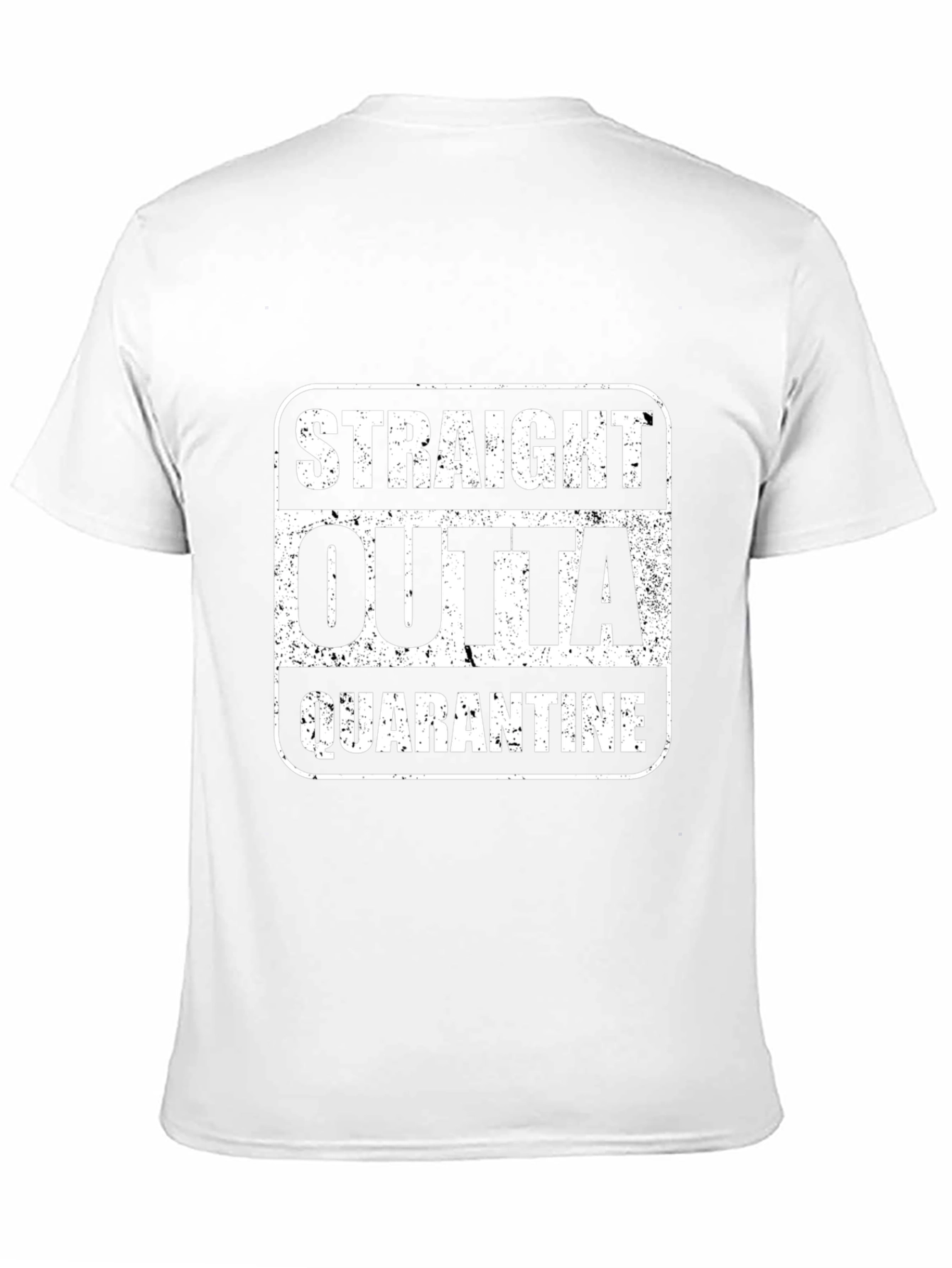 Straight Outta Quarantine T-Shirt Black