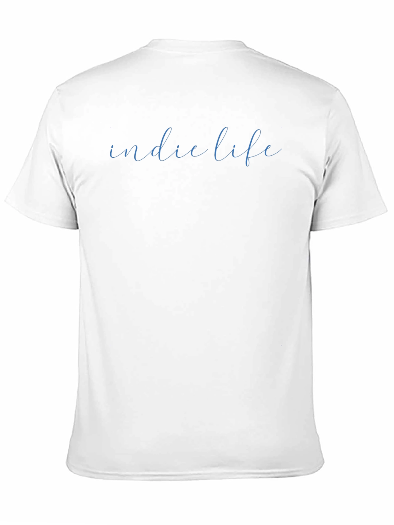 Indie Life Graphic Tee - Stylish Crew Neck T-Shirt