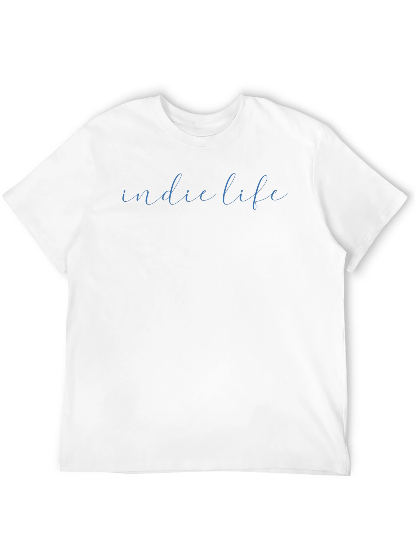 Indie Life Graphic Tee - Stylish Crew Neck T-Shirt