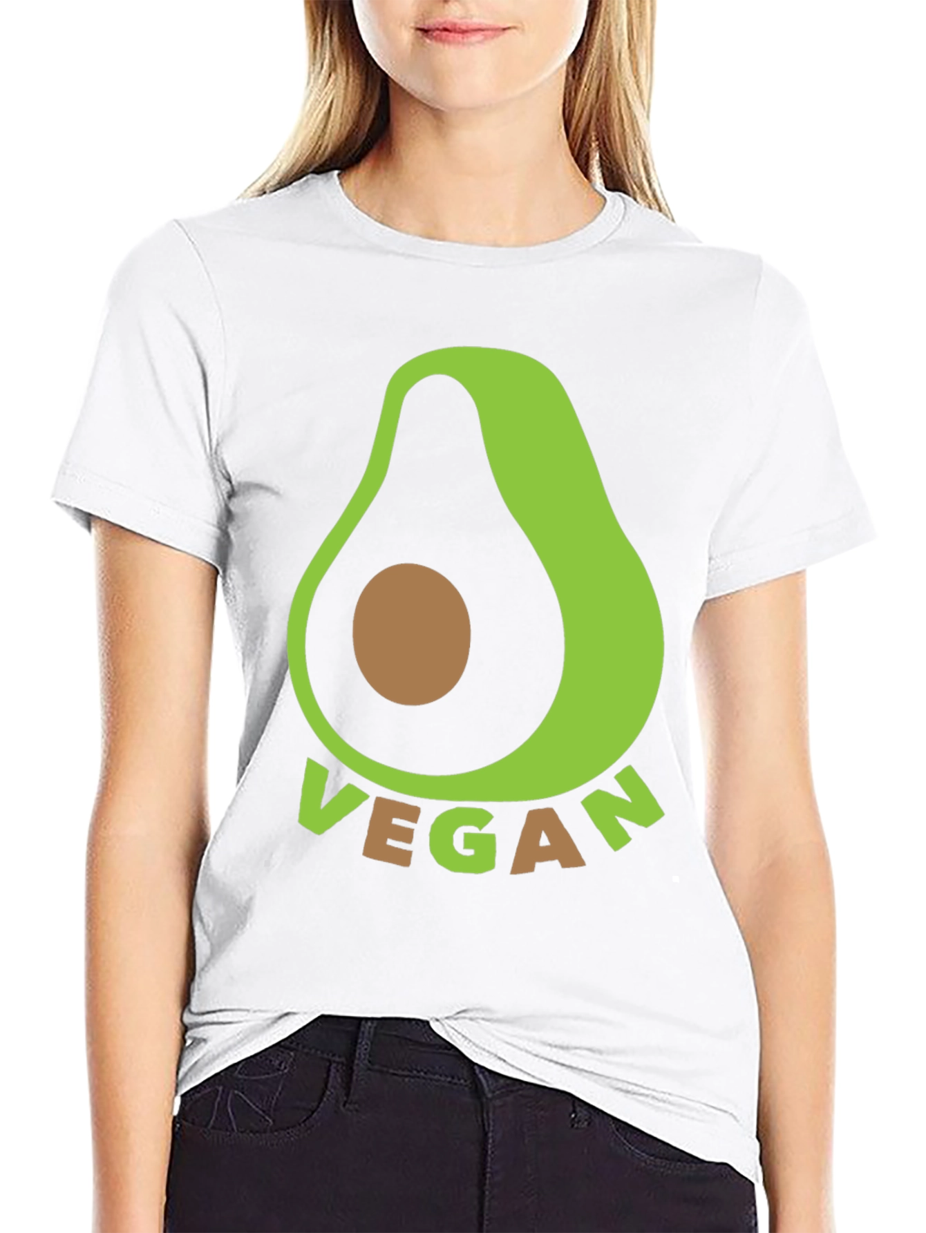 Vegan Avocado T-Shirt - Stylish & Comfortable