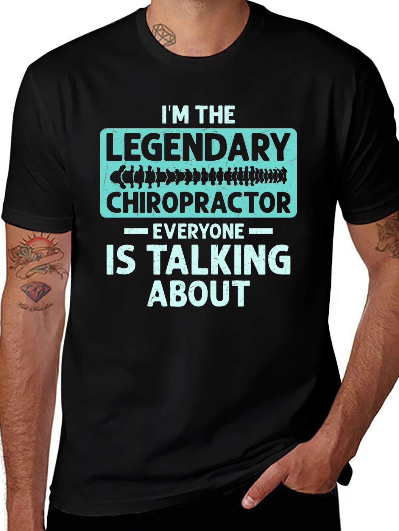 Legendary Chiropractor T-Shirt - Funny Doctor Gift
