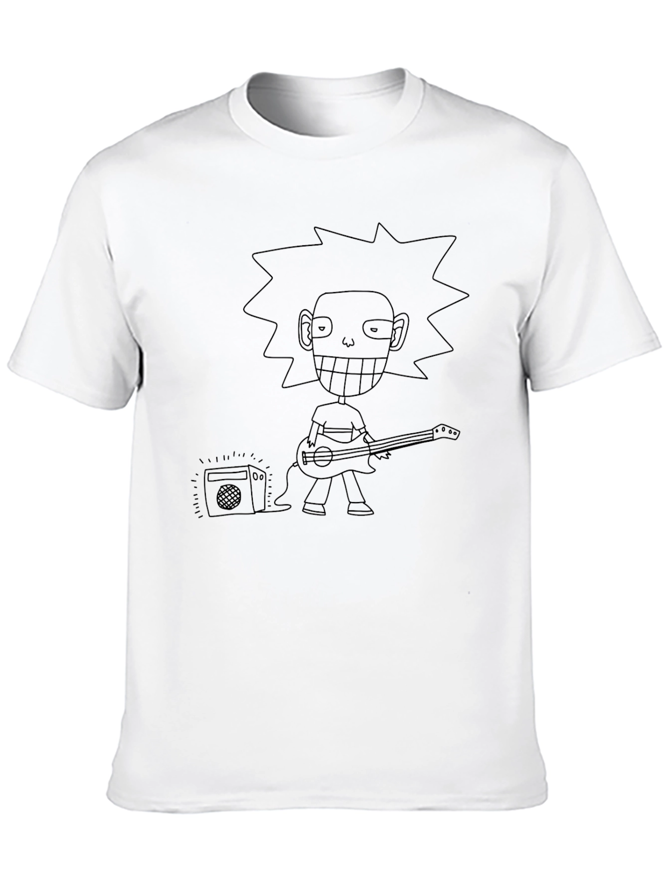 Cartoon Rocker Graphic Tee
