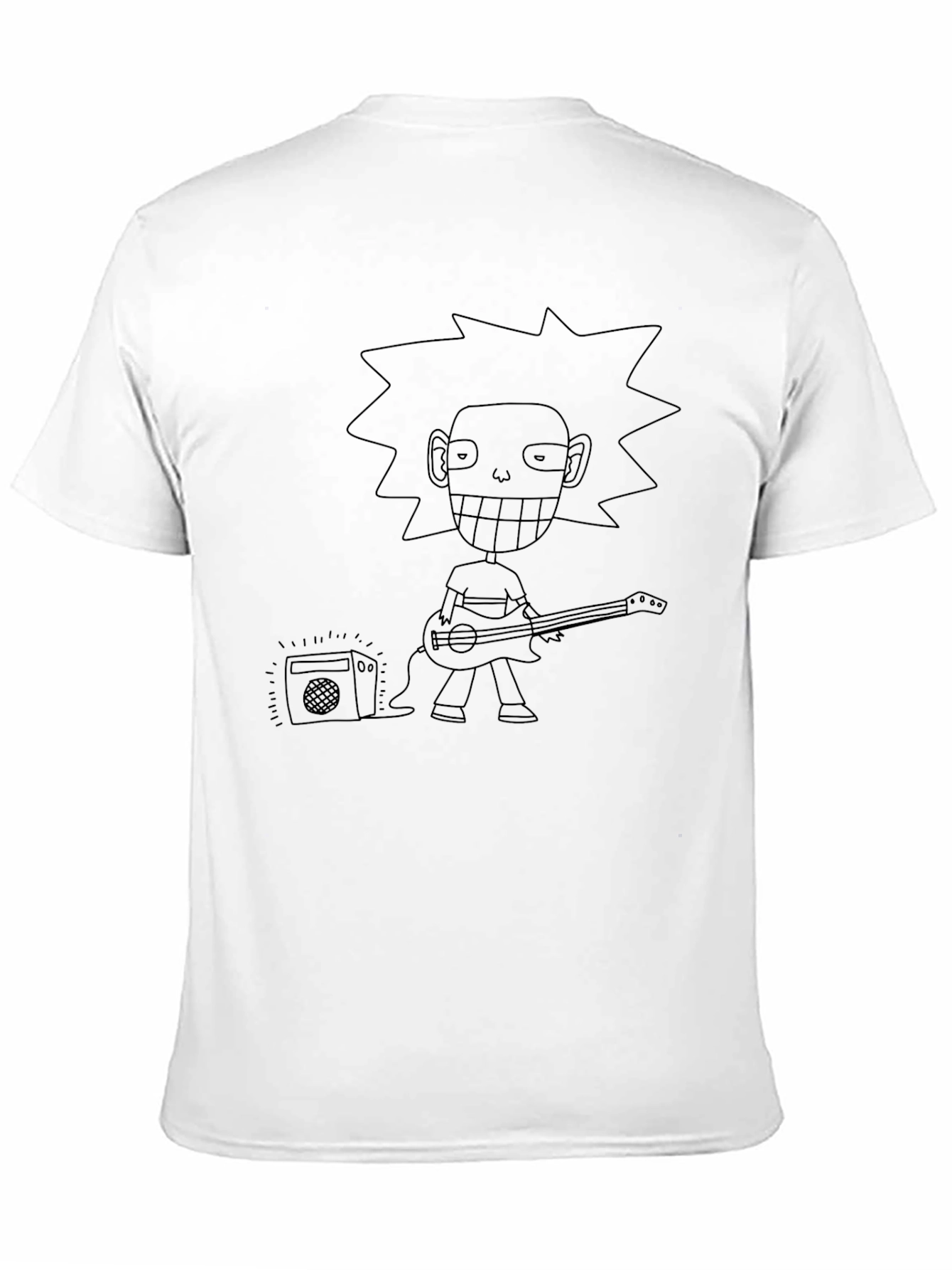 Cartoon Rocker Graphic Tee