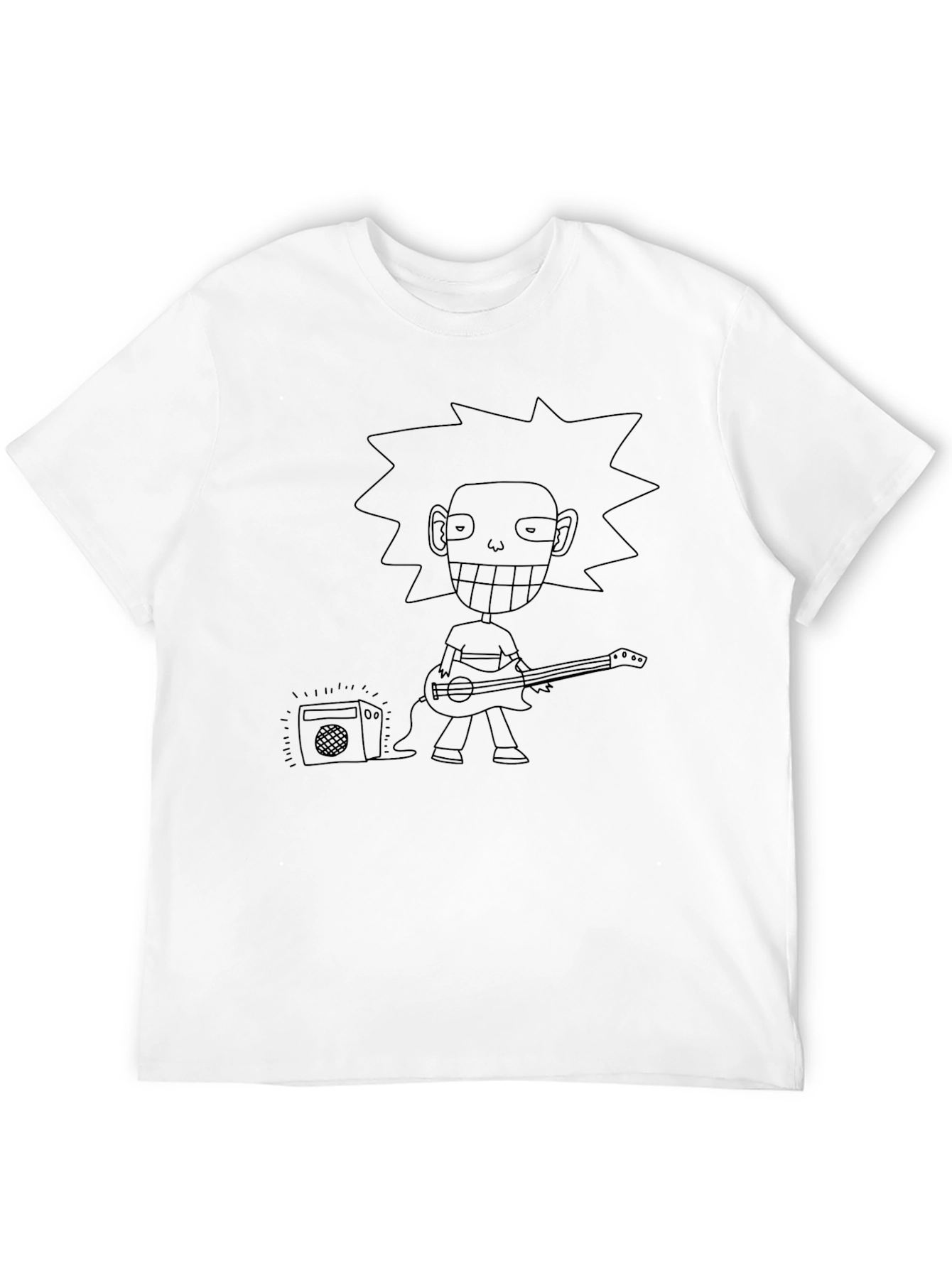 Cartoon Rocker Graphic Tee