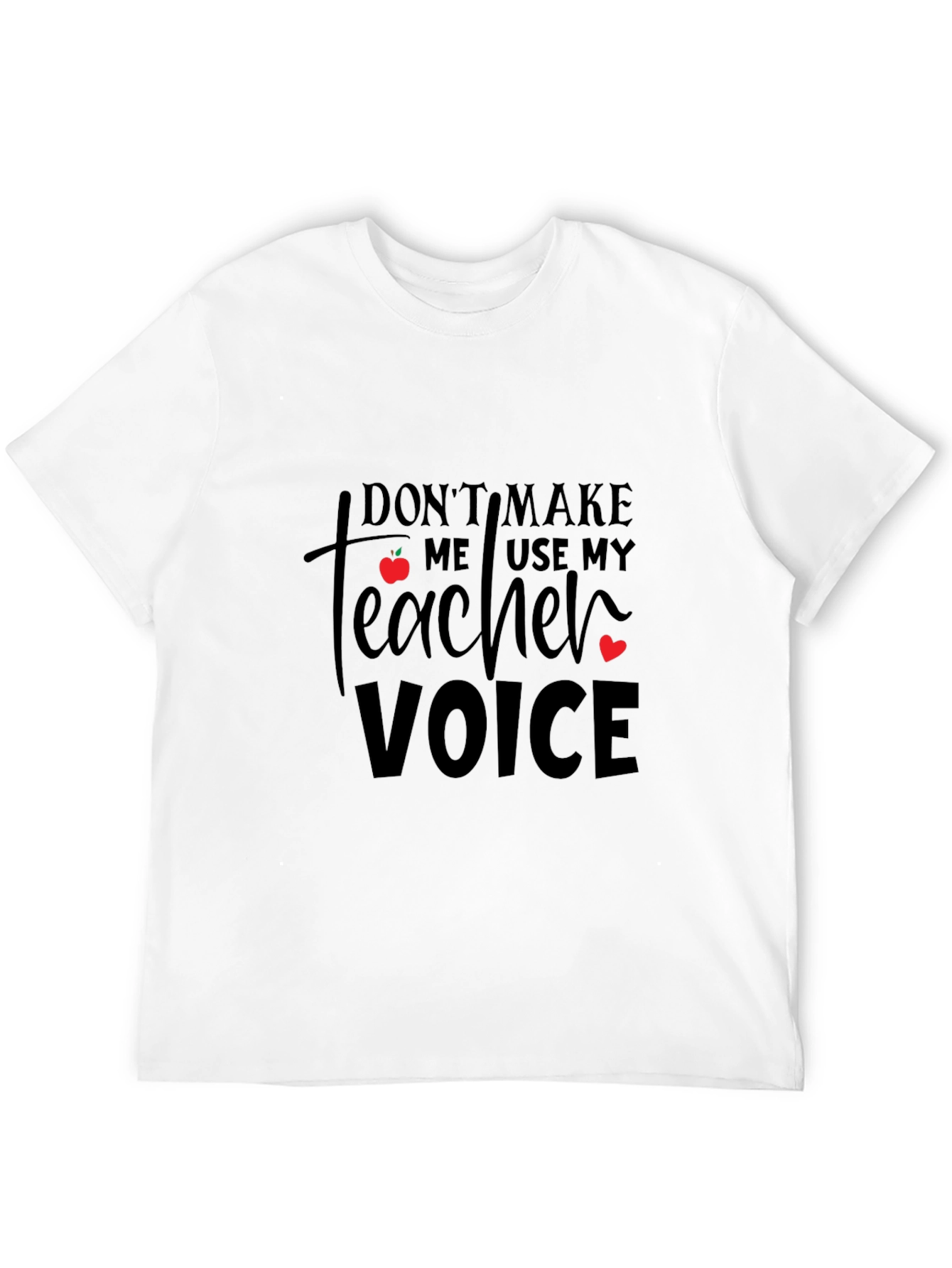 Teacher Voice Graphic Tee - Funny Teacher T-Shirt