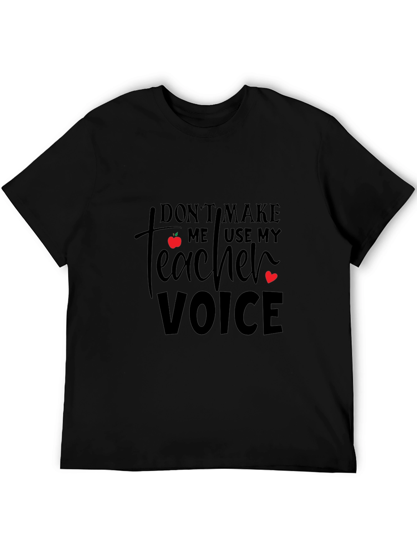 Teacher Voice Graphic Tee - Funny Teacher T-Shirt