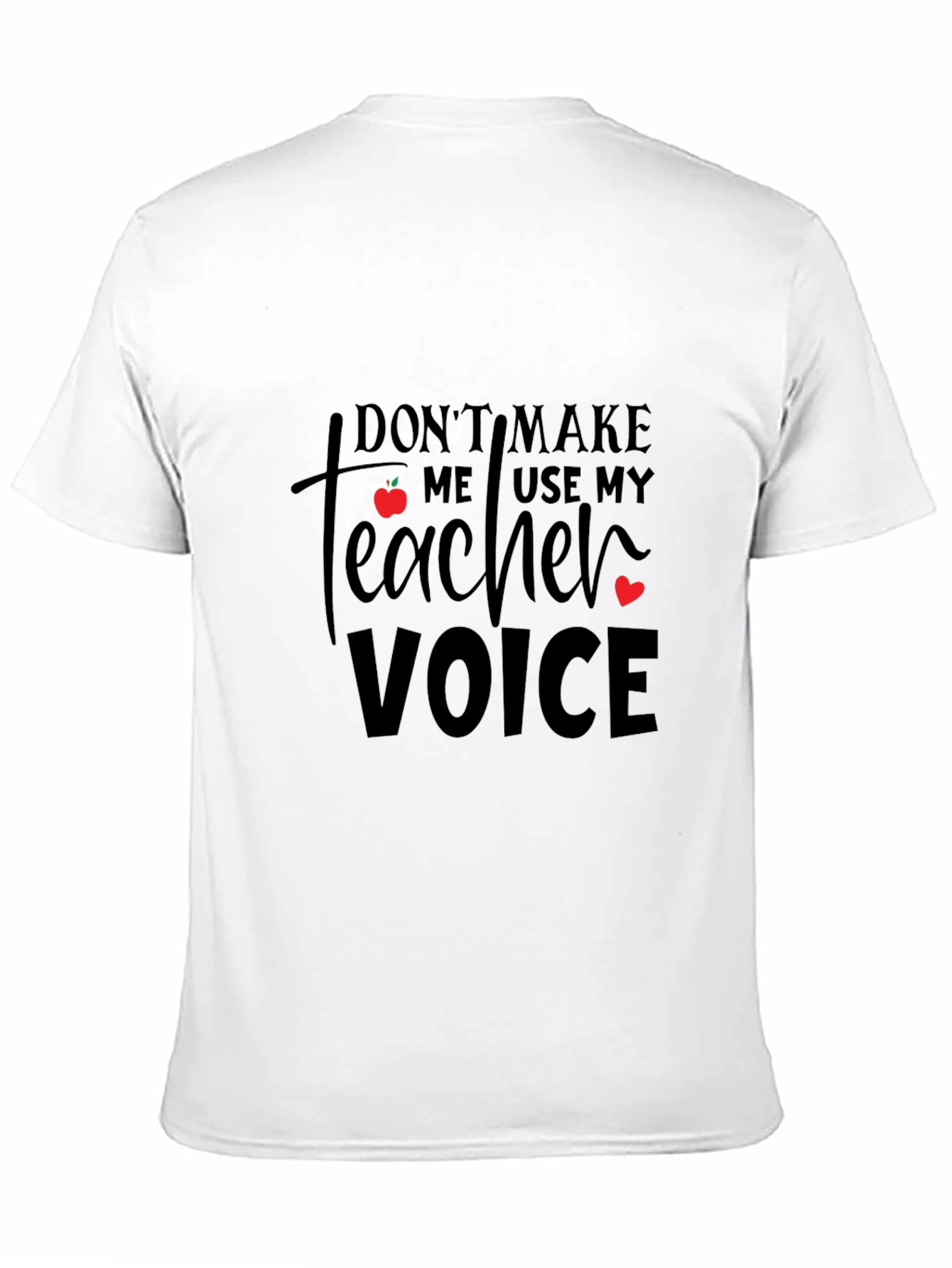 Teacher Voice Graphic Tee - Funny Teacher T-Shirt