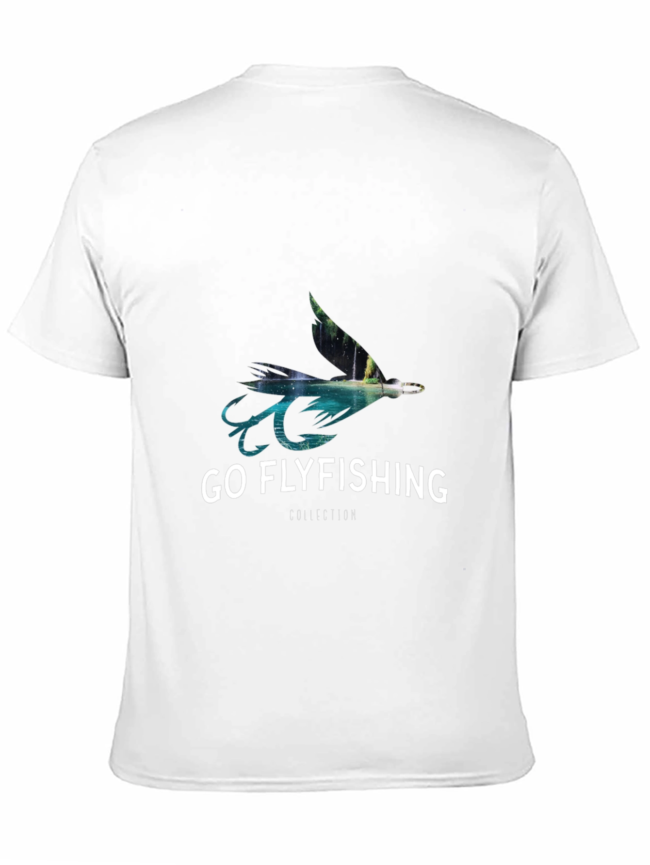 Go Flyfishing T-Shirt - Nature Collection
