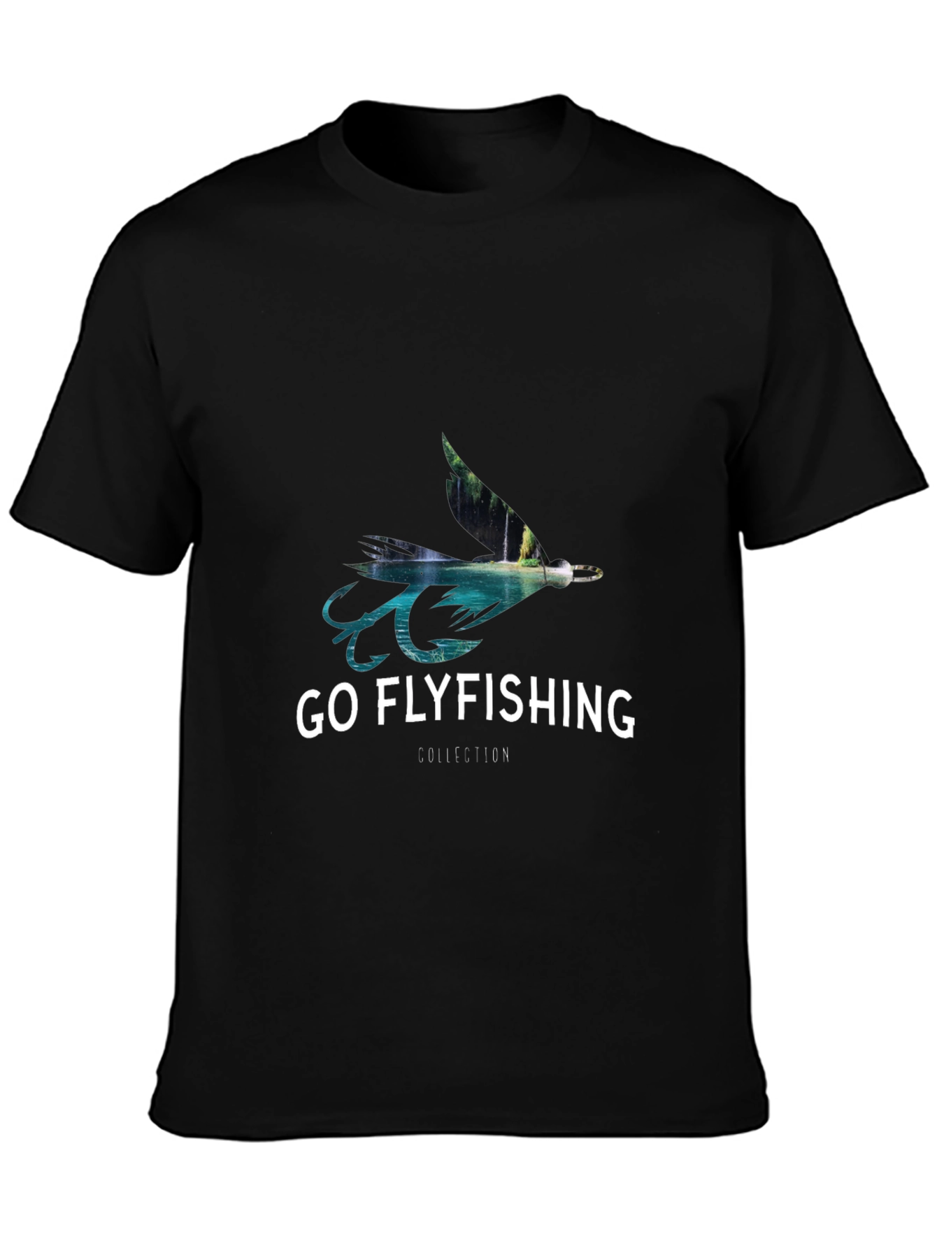 Go Flyfishing T-Shirt - Nature Collection