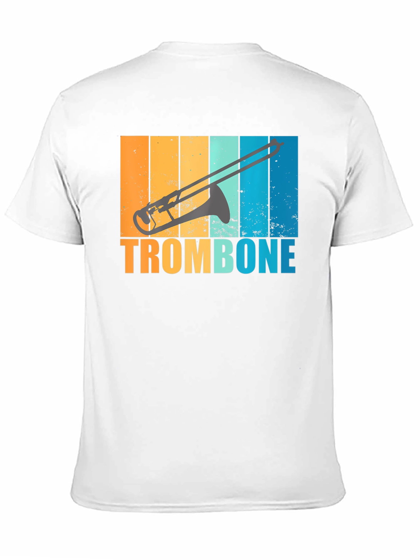 Retro Trombone T-Shirt: Music Lovers Style