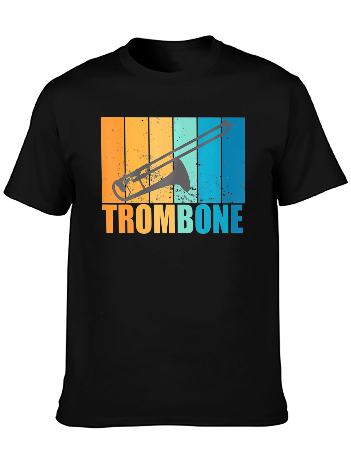 Retro Trombone T-Shirt: Music Lovers Style