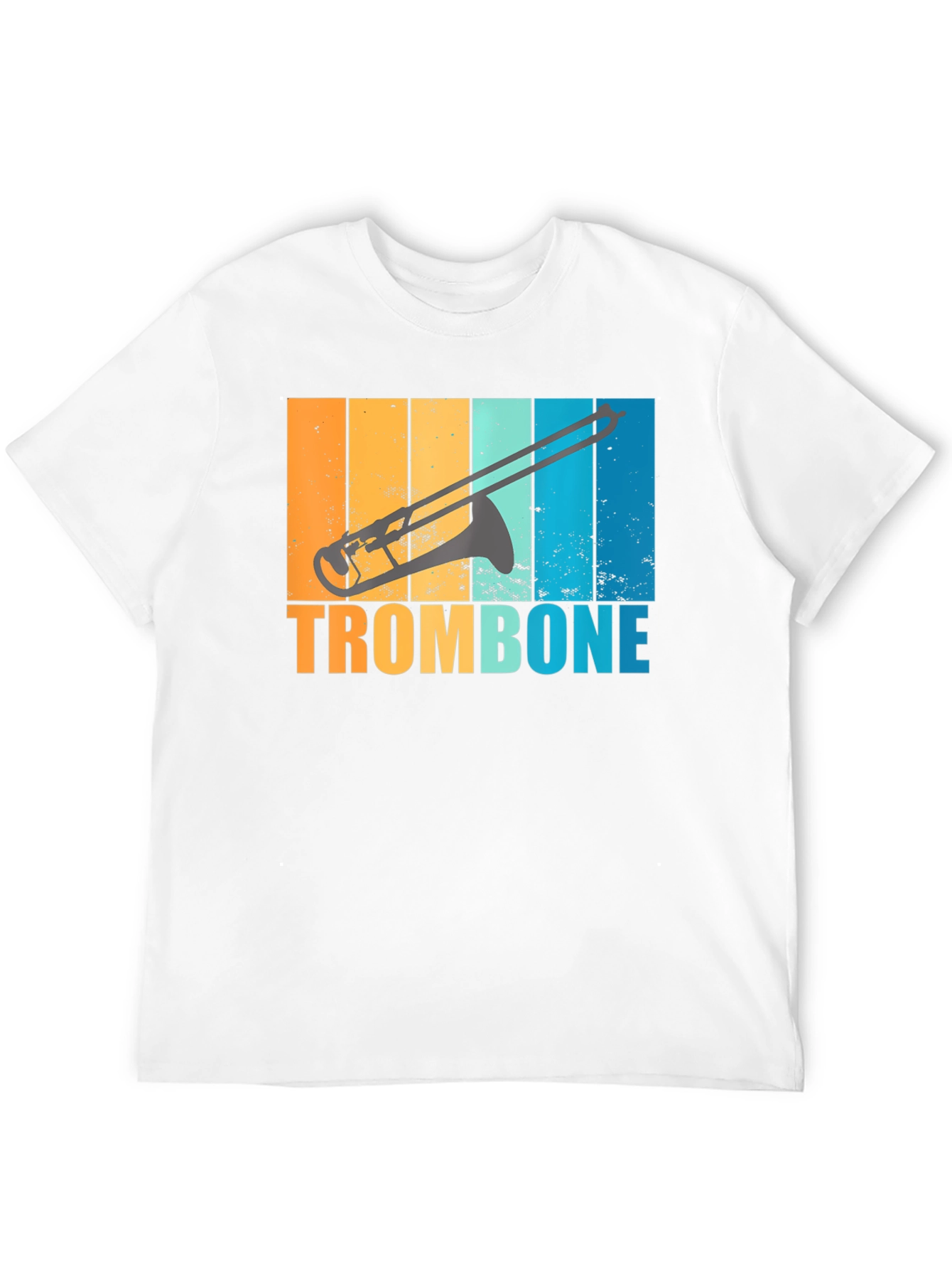 Retro Trombone T-Shirt: Music Lovers Style