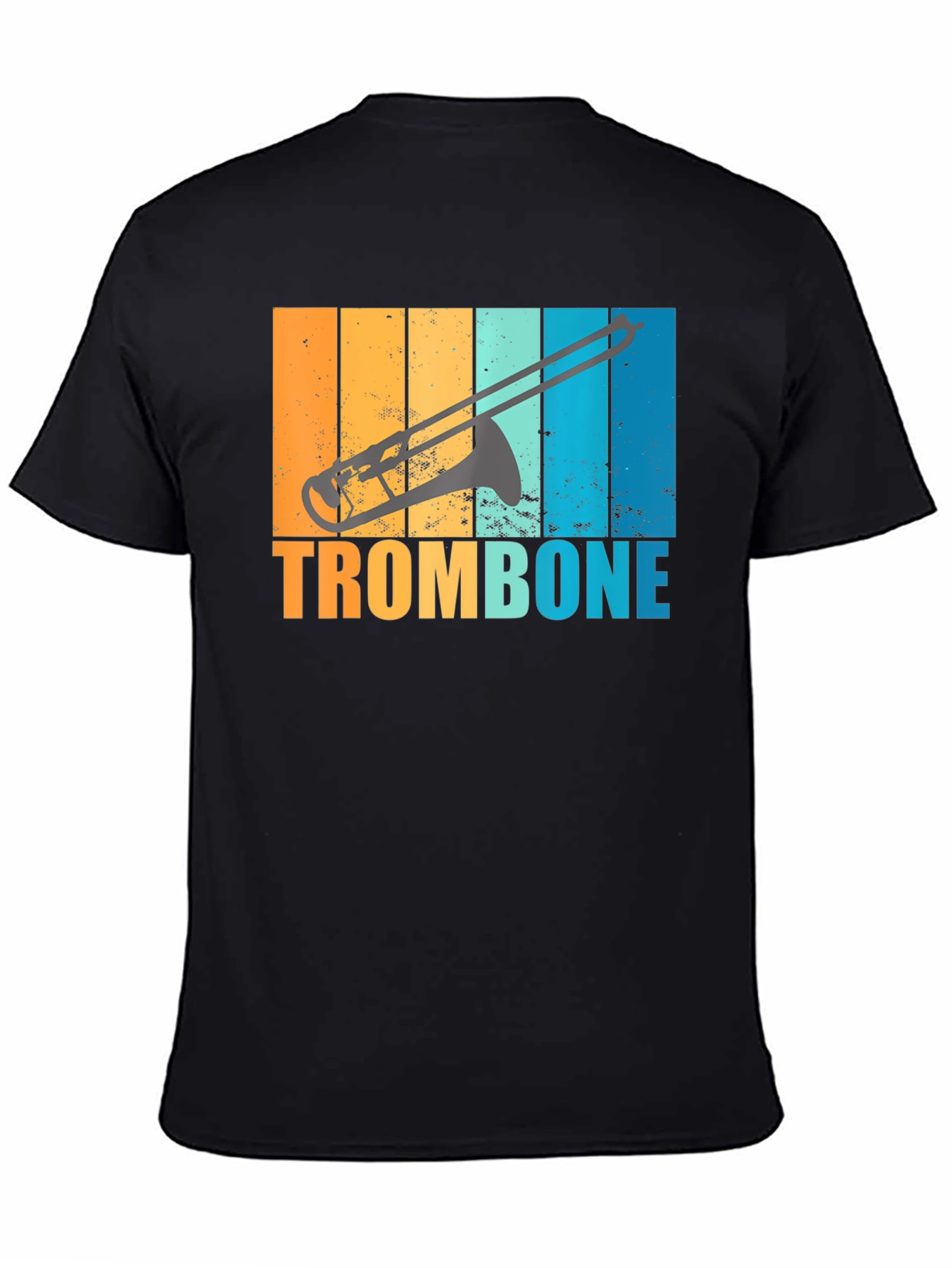 Retro Trombone T-Shirt: Music Lovers Style