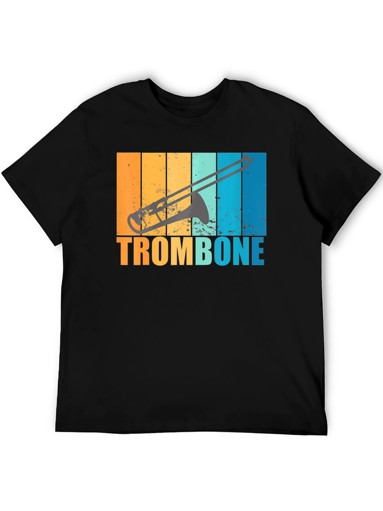 Retro Trombone T-Shirt: Music Lovers Style