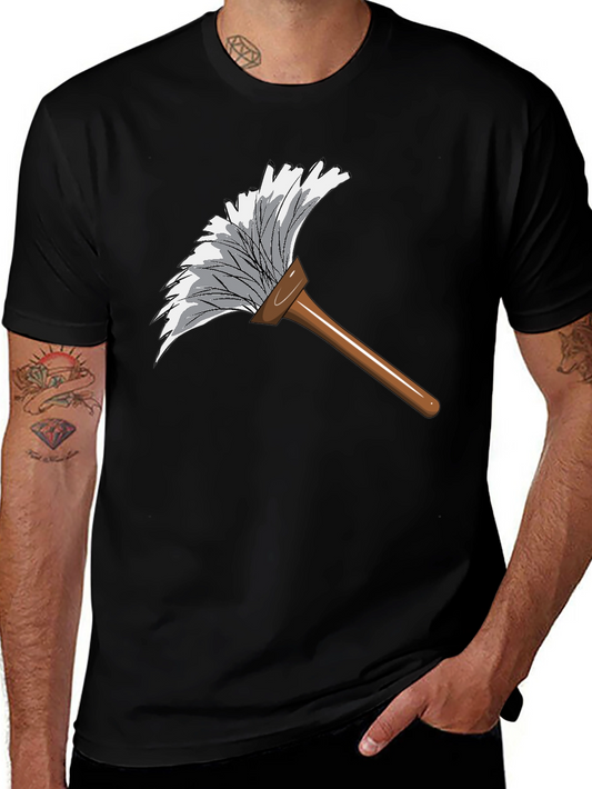 Duster Graphic Tee - Cleaning Humor T-Shirt