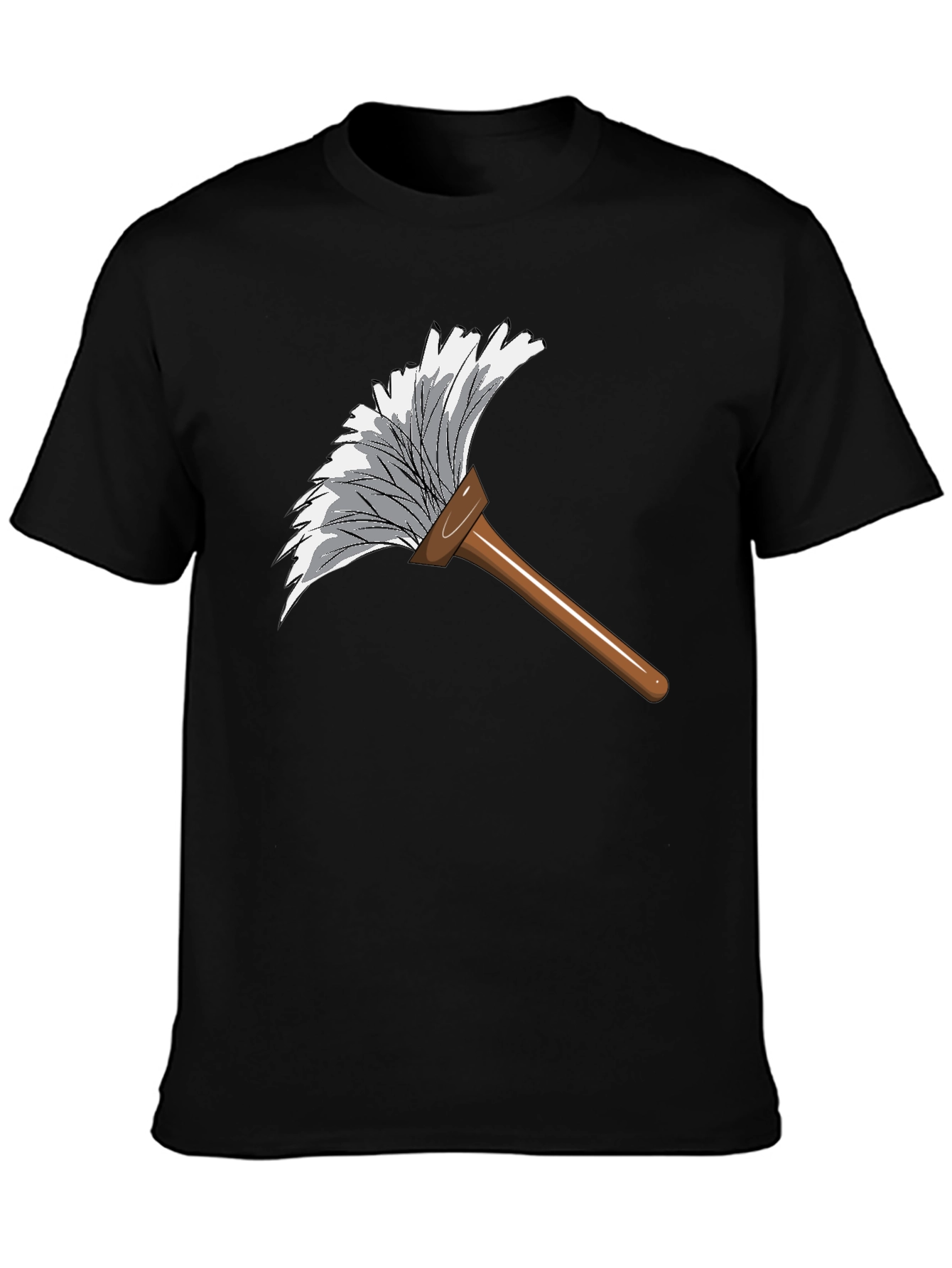Duster Graphic Tee - Cleaning Humor T-Shirt