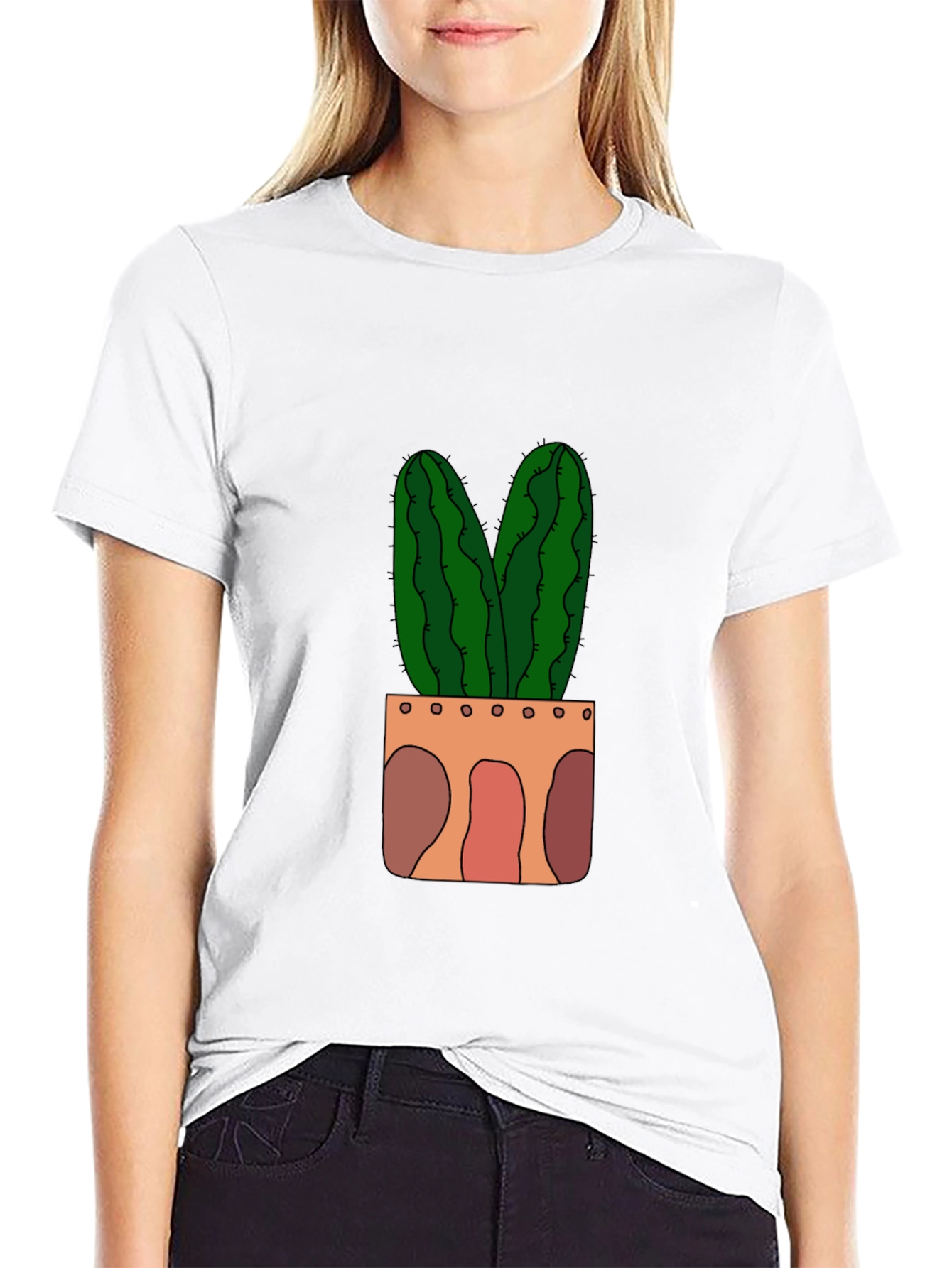 Cactus Pot Graphic Tee