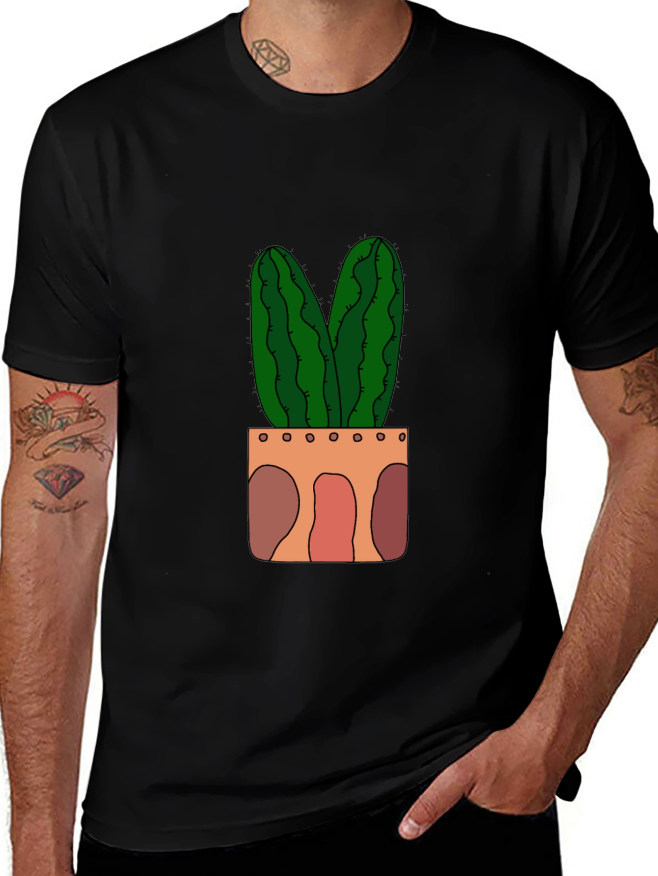 Cactus Pot Graphic Tee
