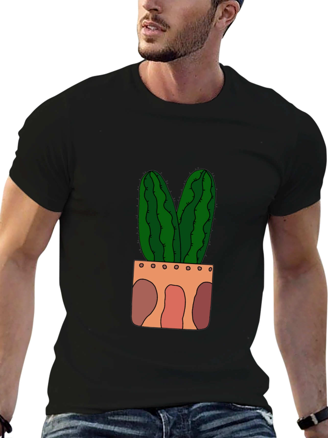 Cactus Pot Graphic Tee