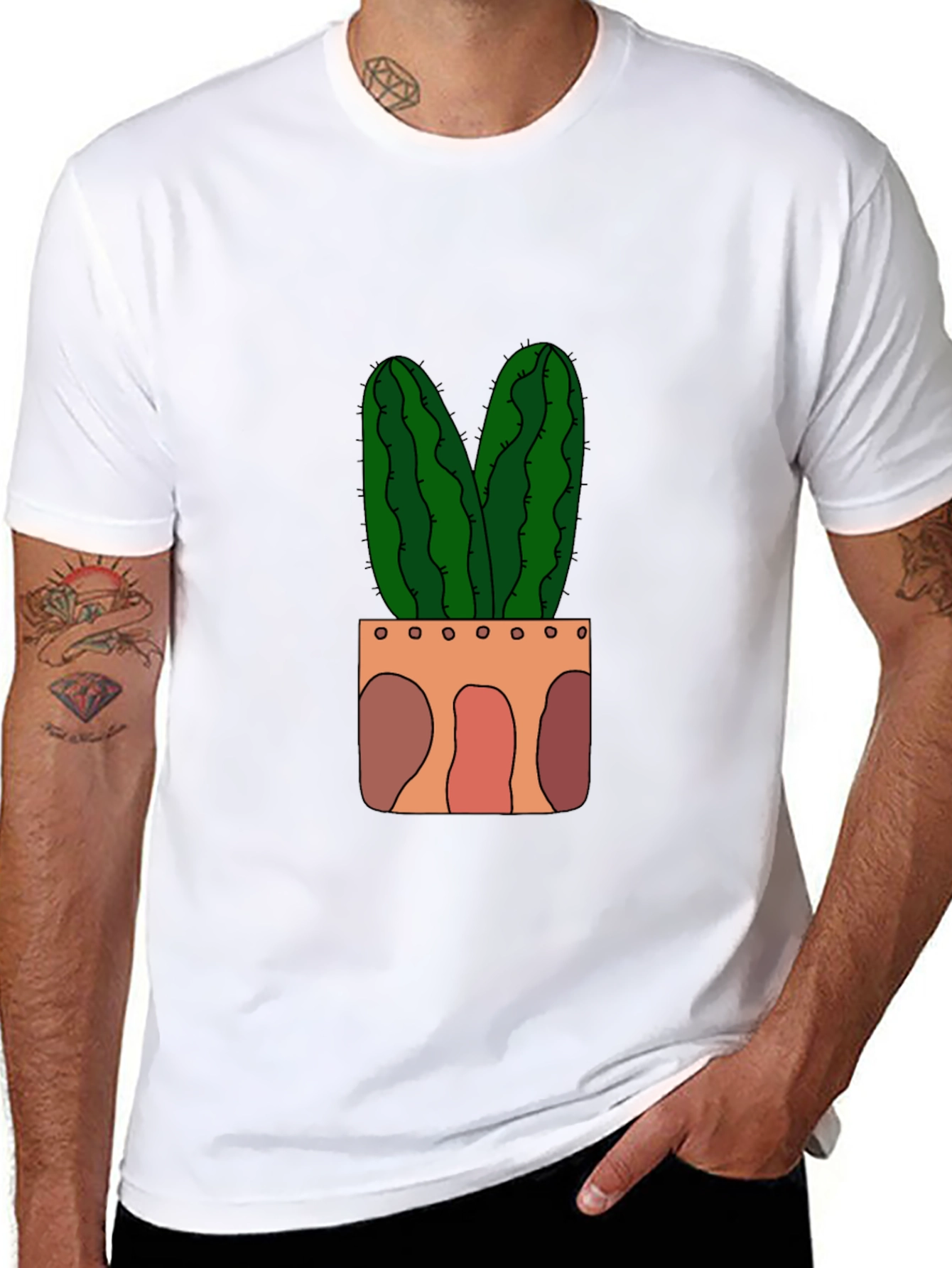 Cactus Pot Graphic Tee