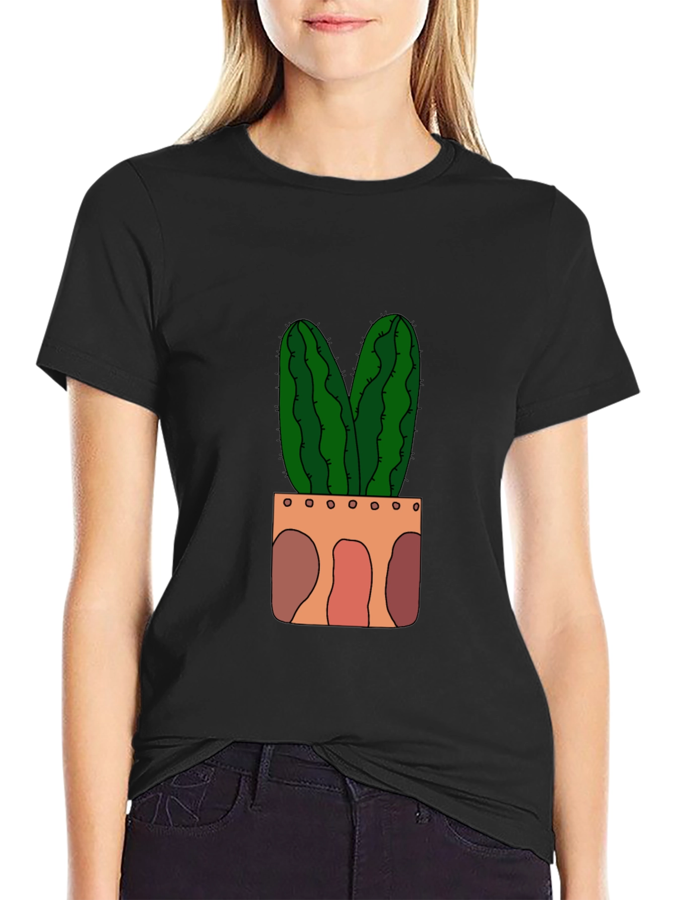 Cactus Pot Graphic Tee