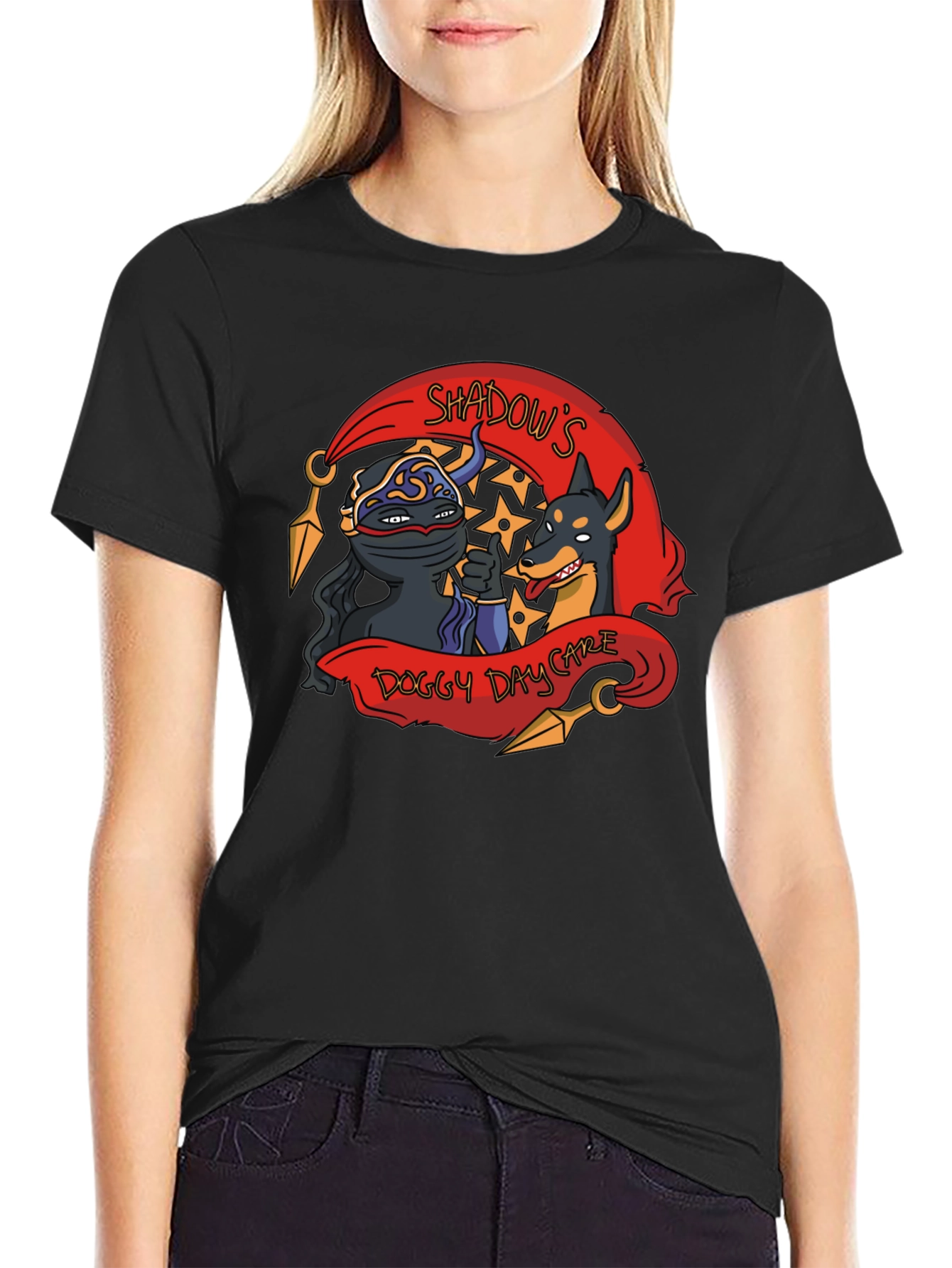Shadows Doggy Daycare T-Shirt - Funny Dog Lover Tee